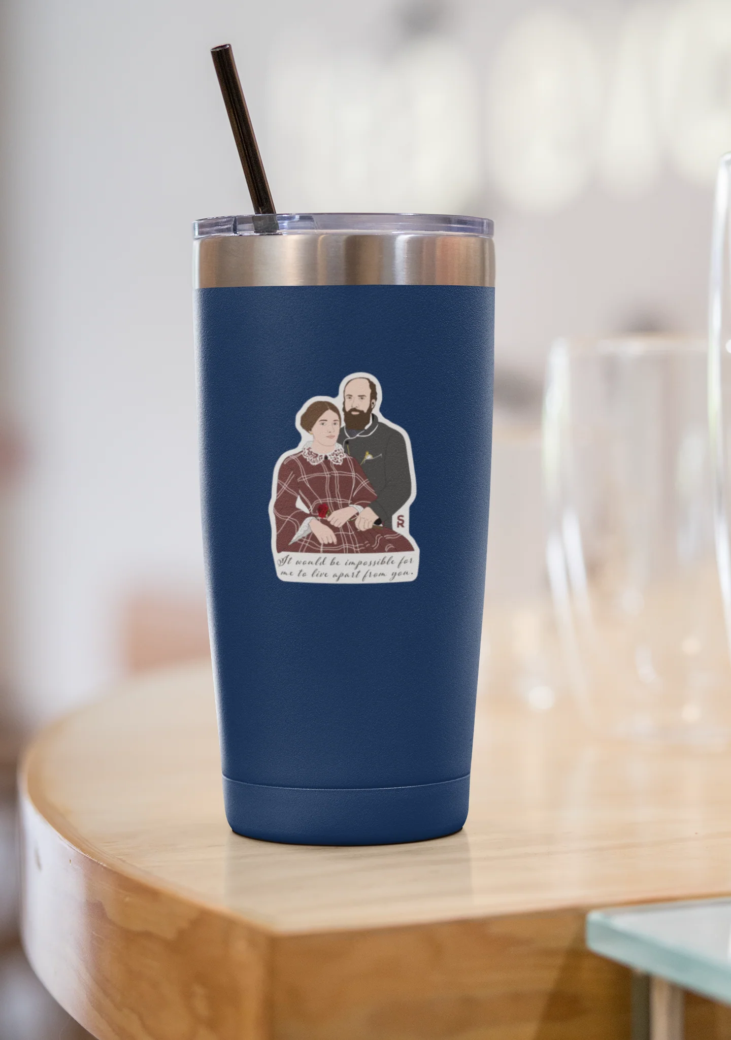 Sts. Louis & Zelie Martin Sticker - Image 2