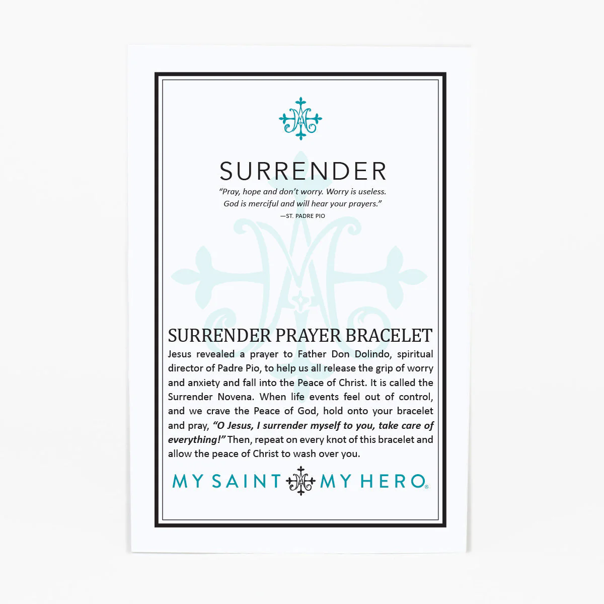 Surrender Prayer Bracelet - Image 4