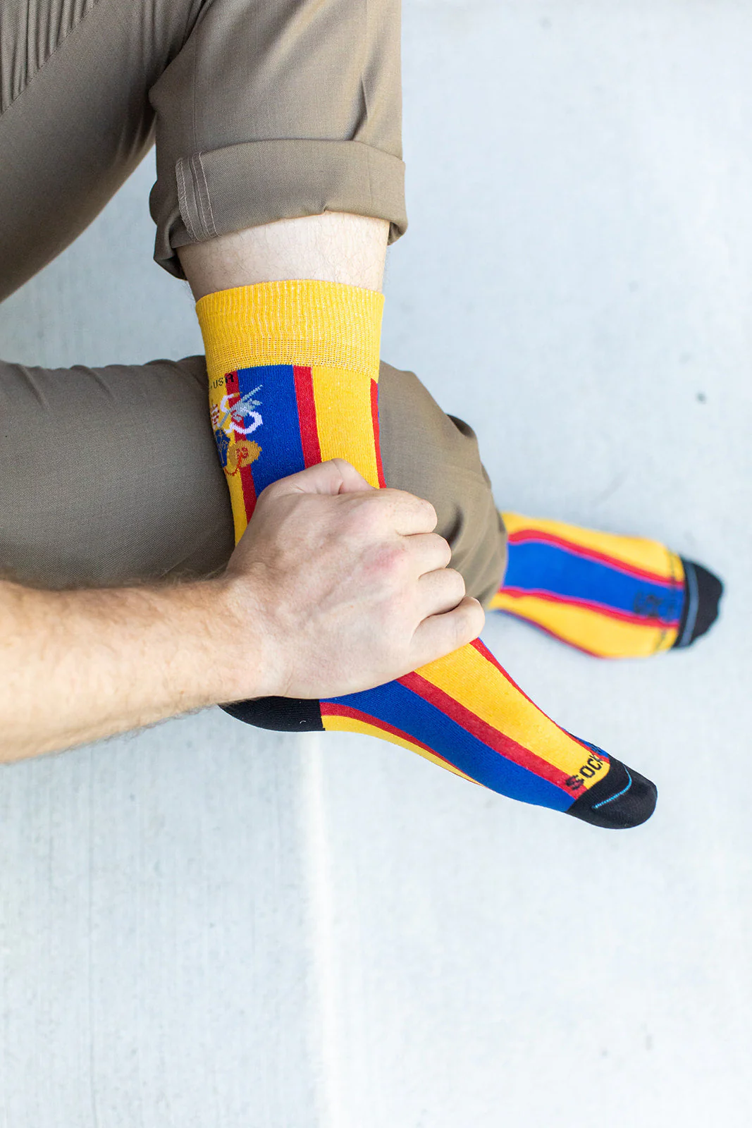 Swiss Guard Adult Socks - Image 3