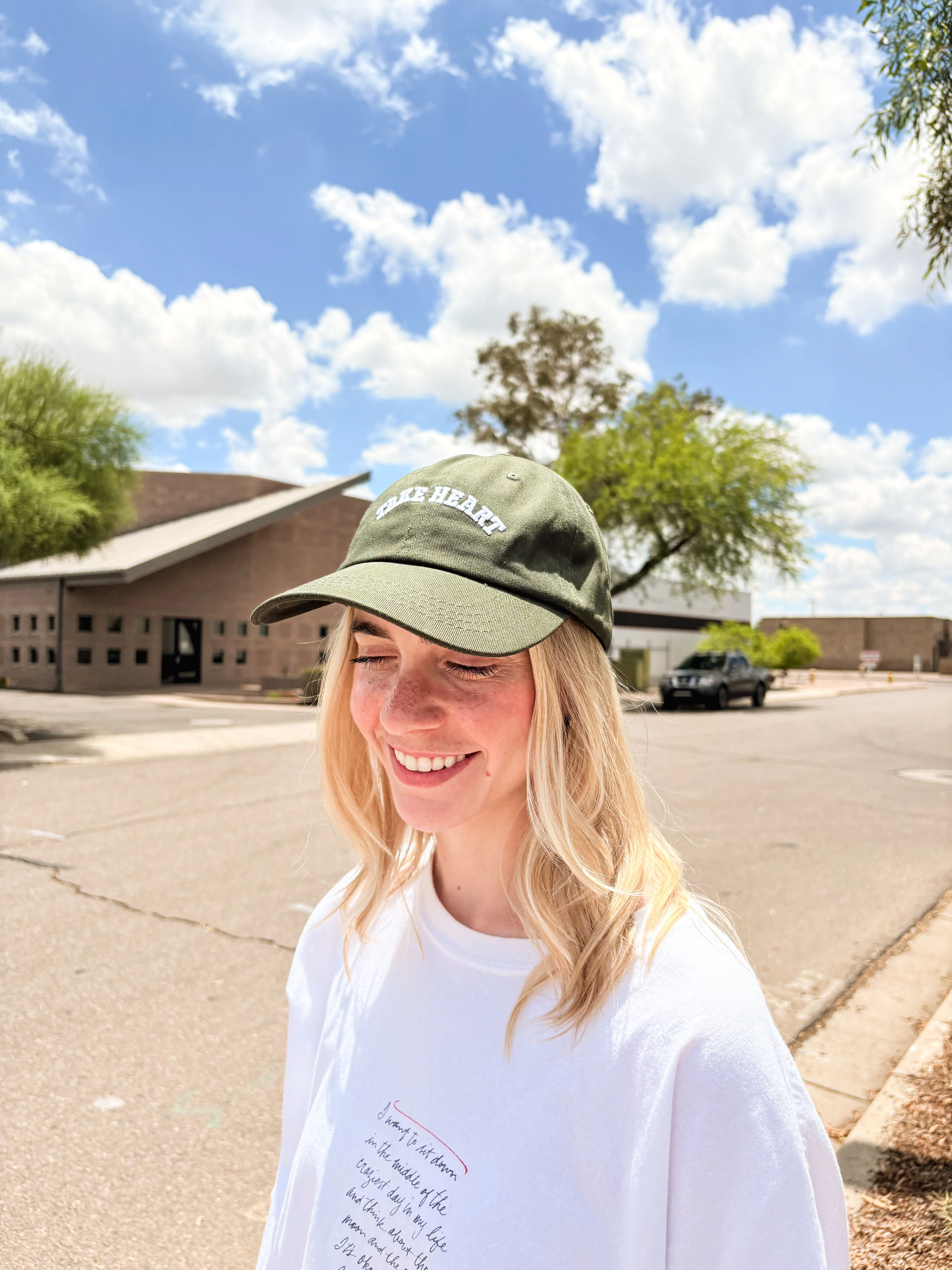Take Heart 6-Panel Dad Hat for Women - Image 6