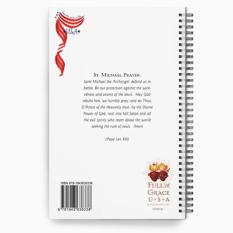 Teen Chastity Boy -  St. Michael the Archangel Writing Journal - Image 2