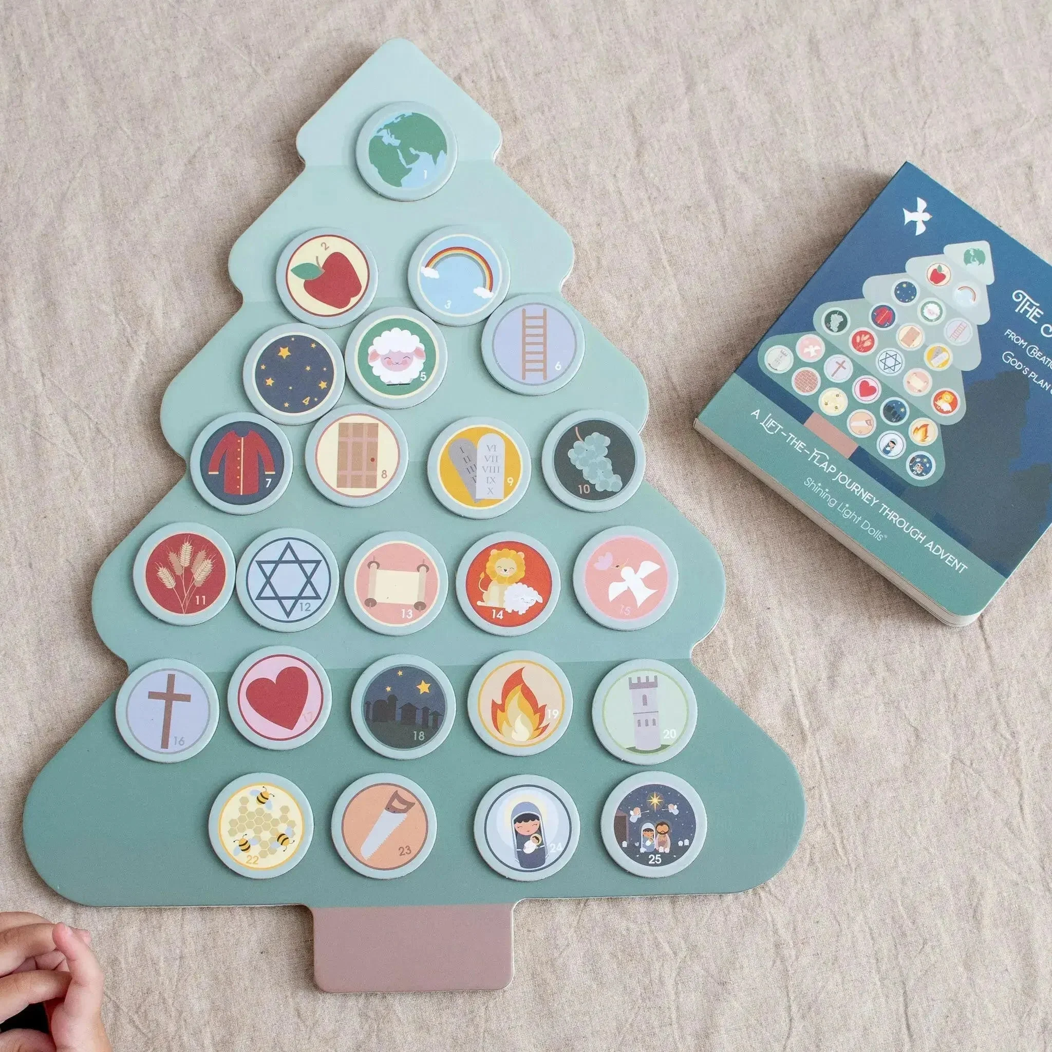 The Jesse Tree Wooden Magnet Set - Image 6