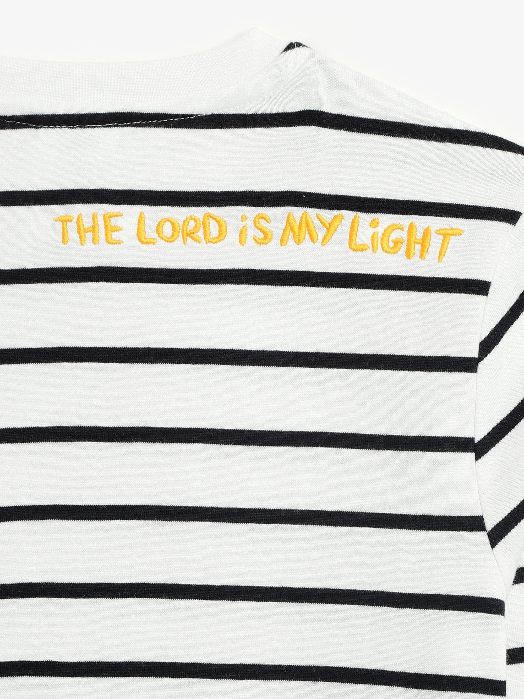 The Lord is My Light Long Sleeve Shirt Cotton - Image 2