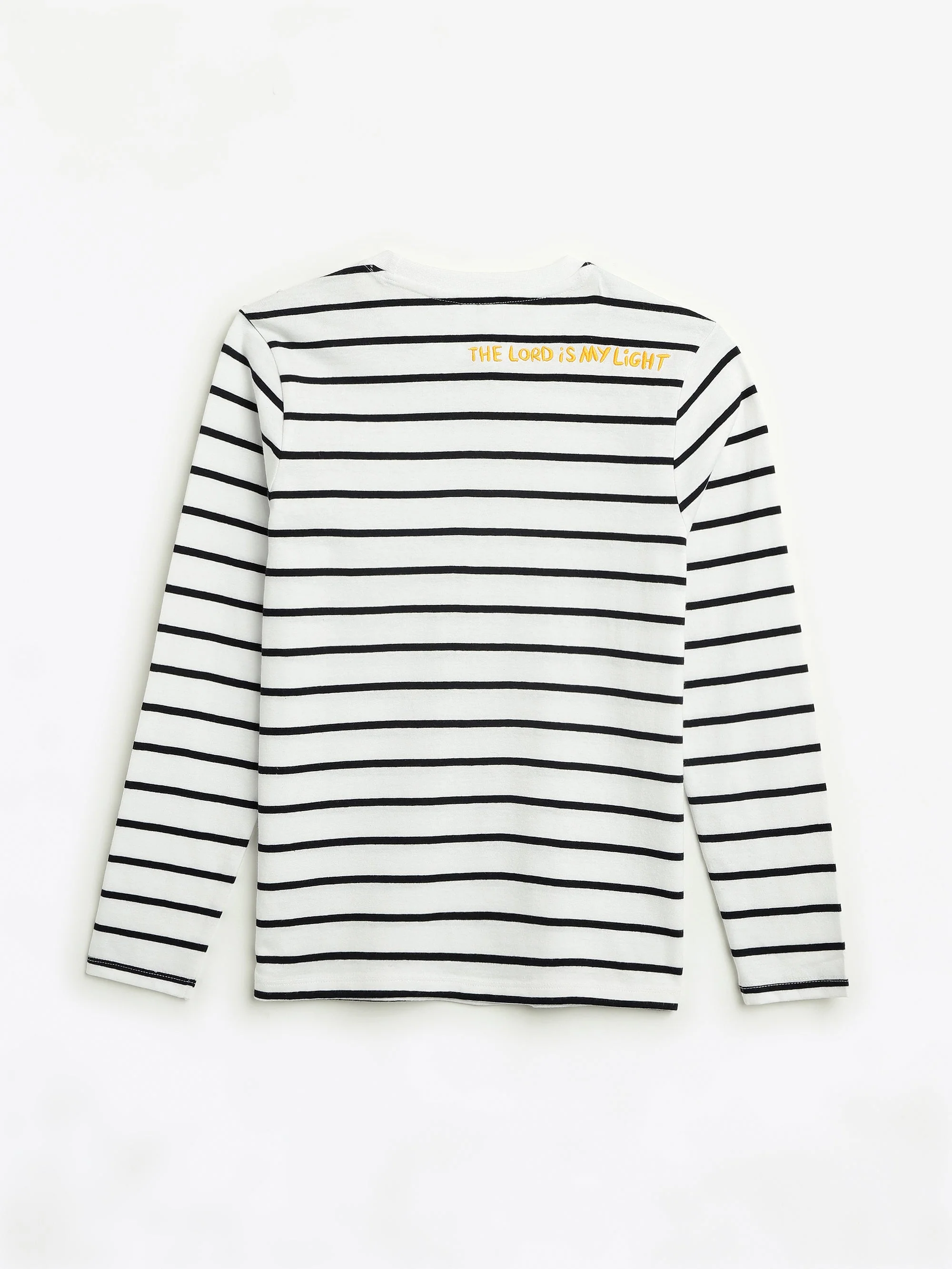 The Lord is My Light Long Sleeve Shirt Cotton - Image 3