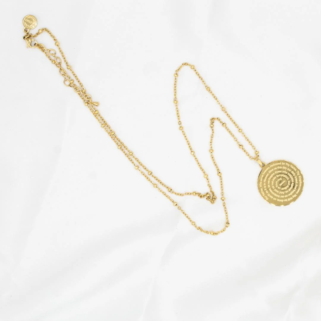 The Lord's Prayer Necklace - Image 3