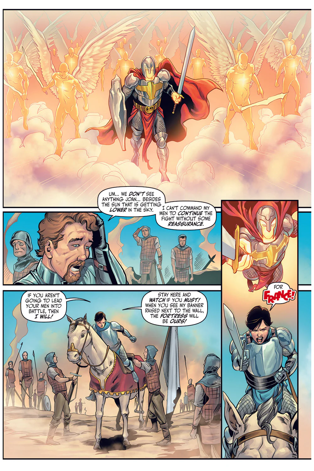 The Mission of Joan of Arc Comic Book Series: Collected Edition - Image 10