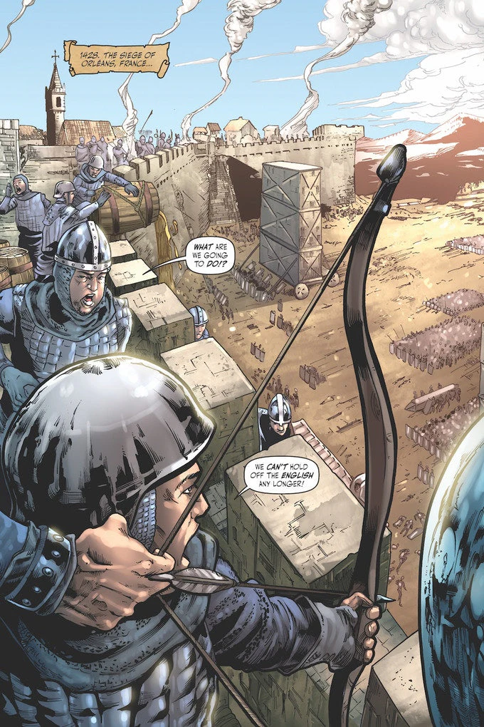 The Mission of Joan of Arc Comic Book Series: Collected Edition - Image 2