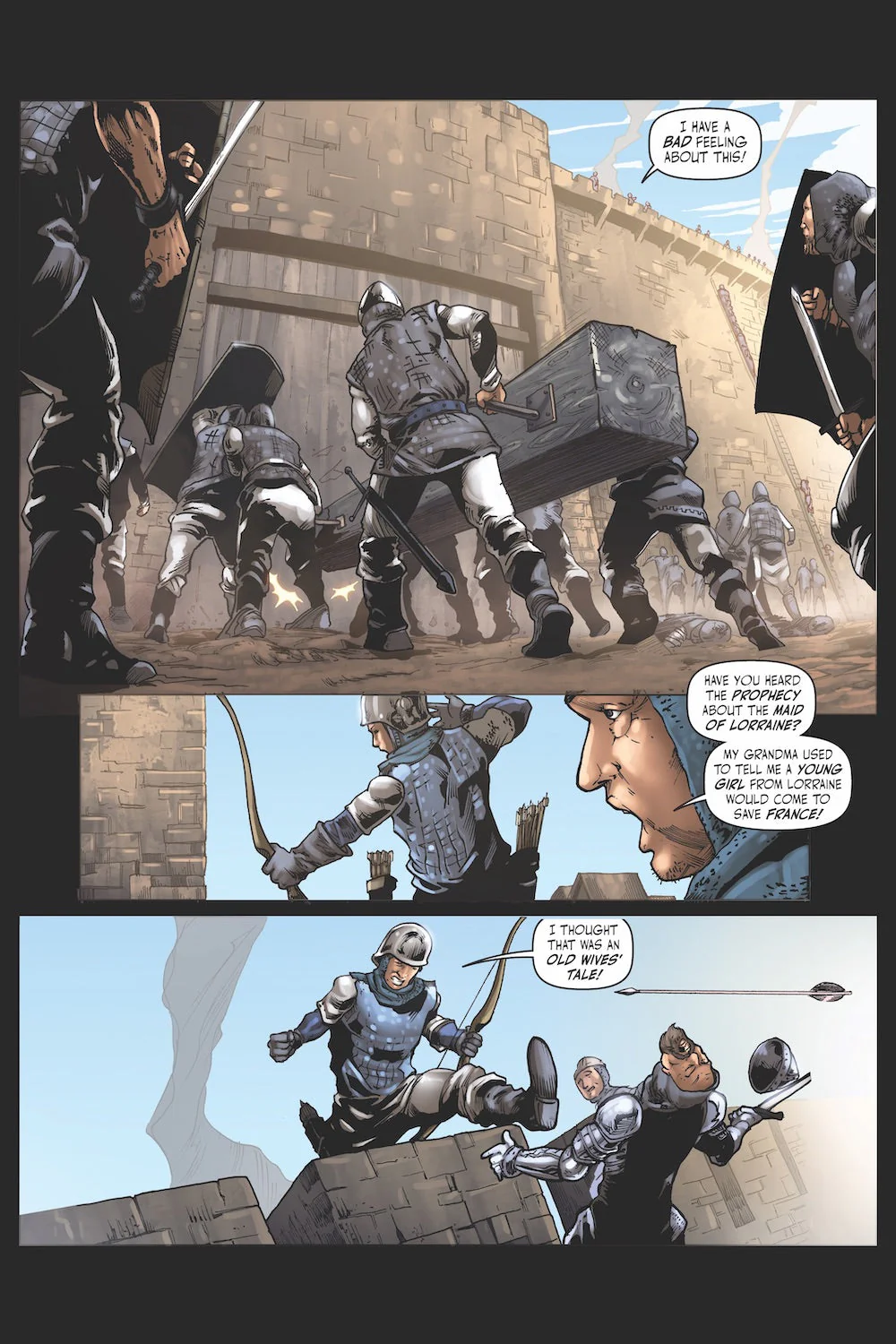 The Mission of Joan of Arc Comic Book Series: Collected Edition - Image 3