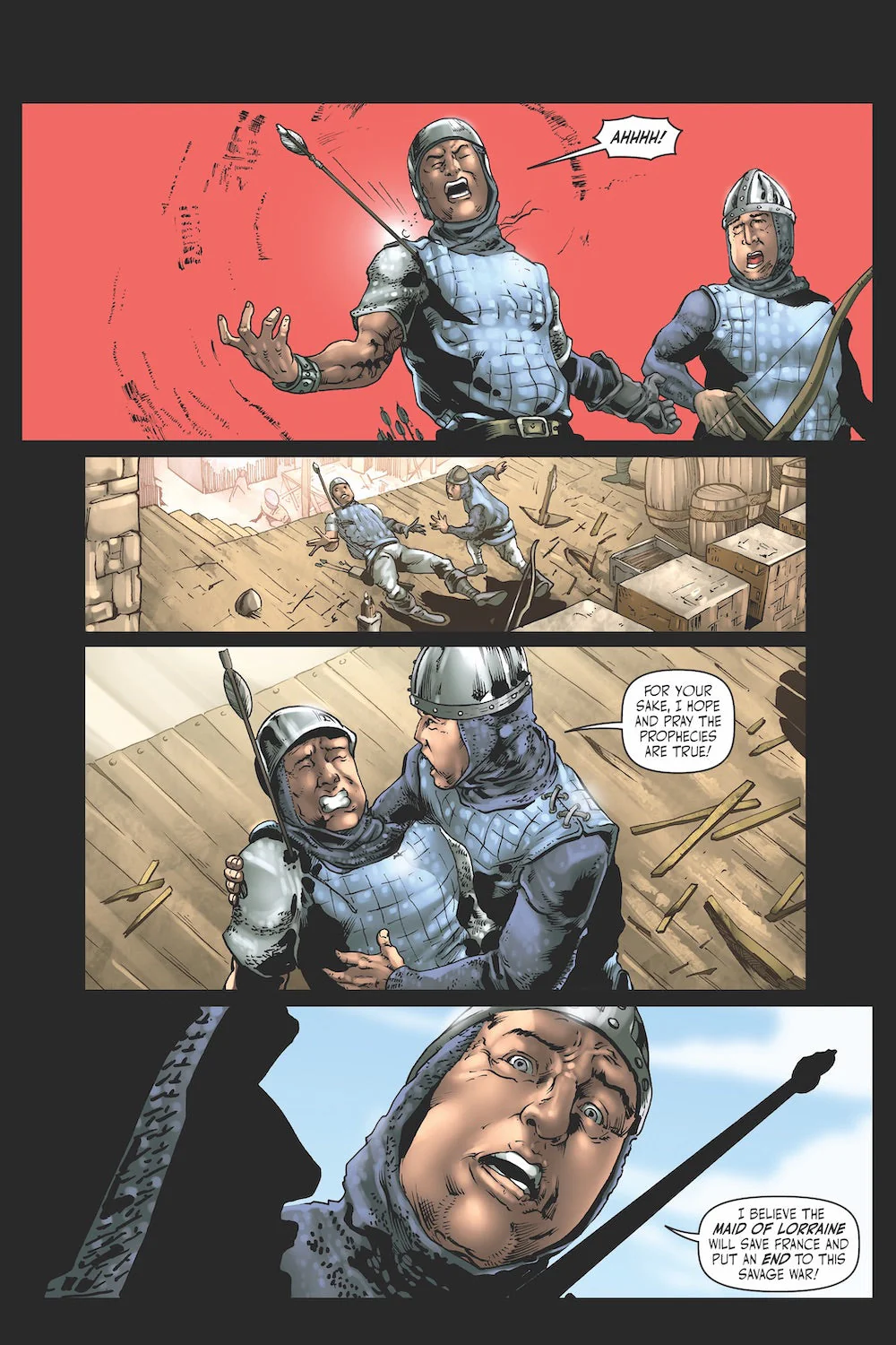 The Mission of Joan of Arc Comic Book Series: Collected Edition - Image 4