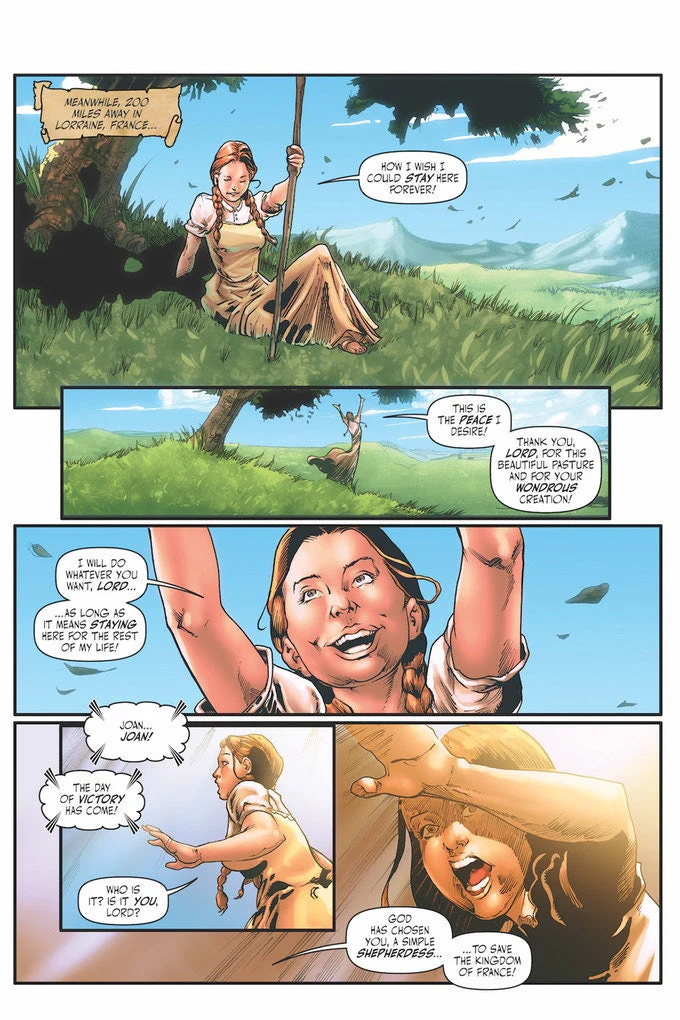 The Mission of Joan of Arc Comic Book Series: Collected Edition - Image 5