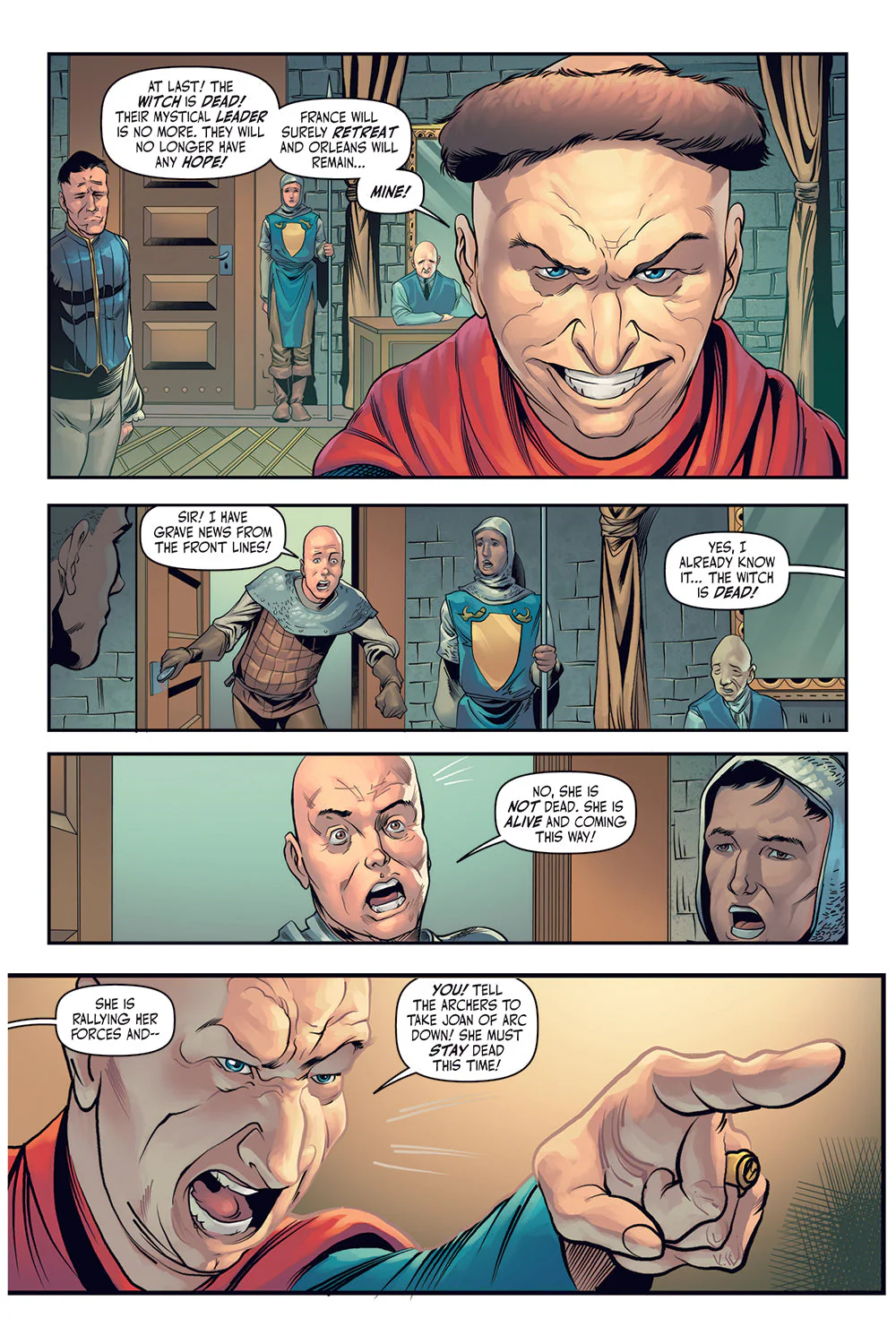 The Mission of Joan of Arc Comic Book Series: Collected Edition - Image 8
