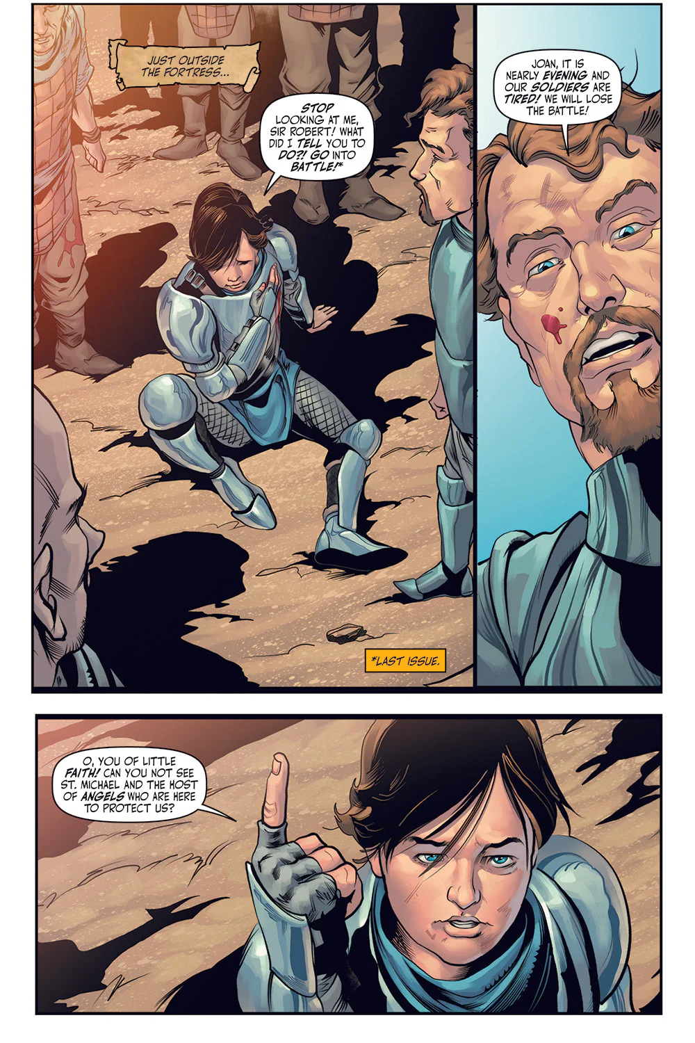 The Mission of Joan of Arc Comic Book Series: Collected Edition - Image 9