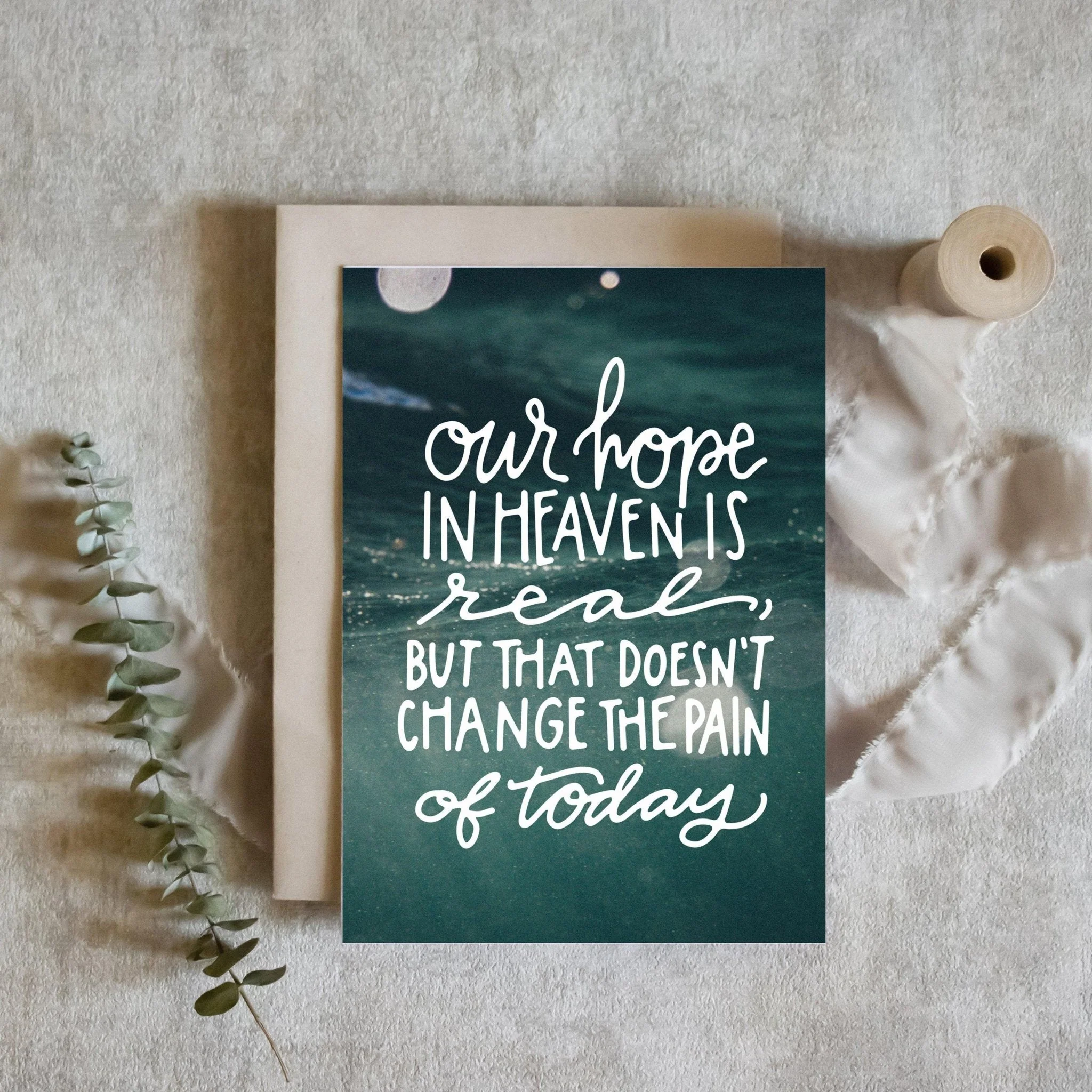 The Pain of Today Grief Card - Image 3
