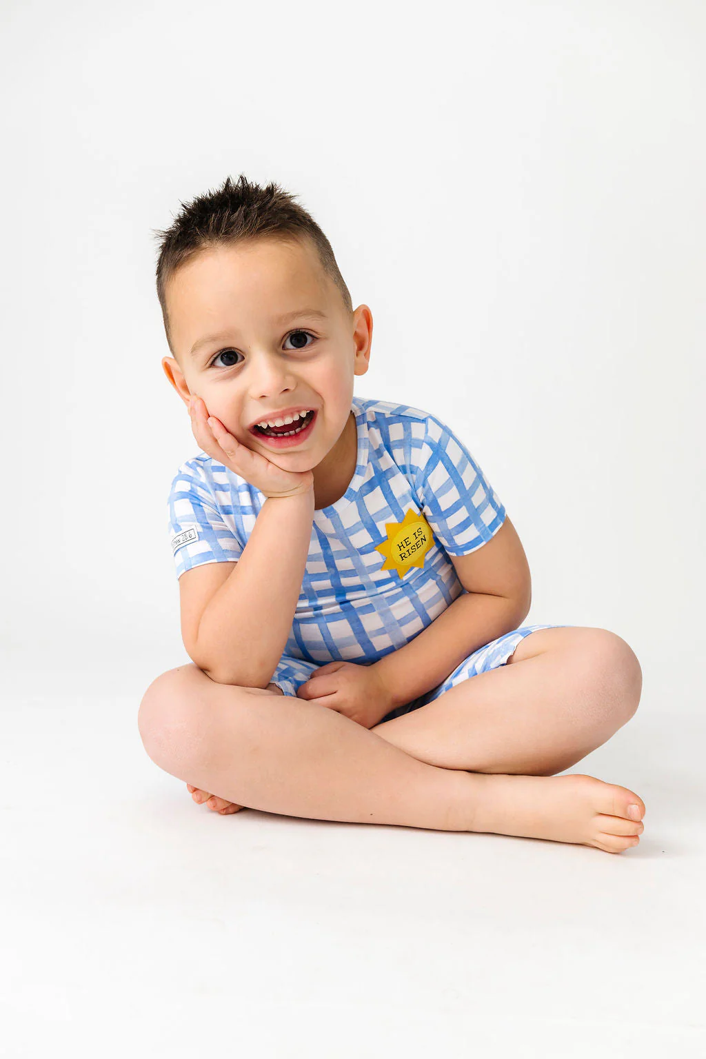 The Risen Son PJ Shorts Set Bamboo - Image 6