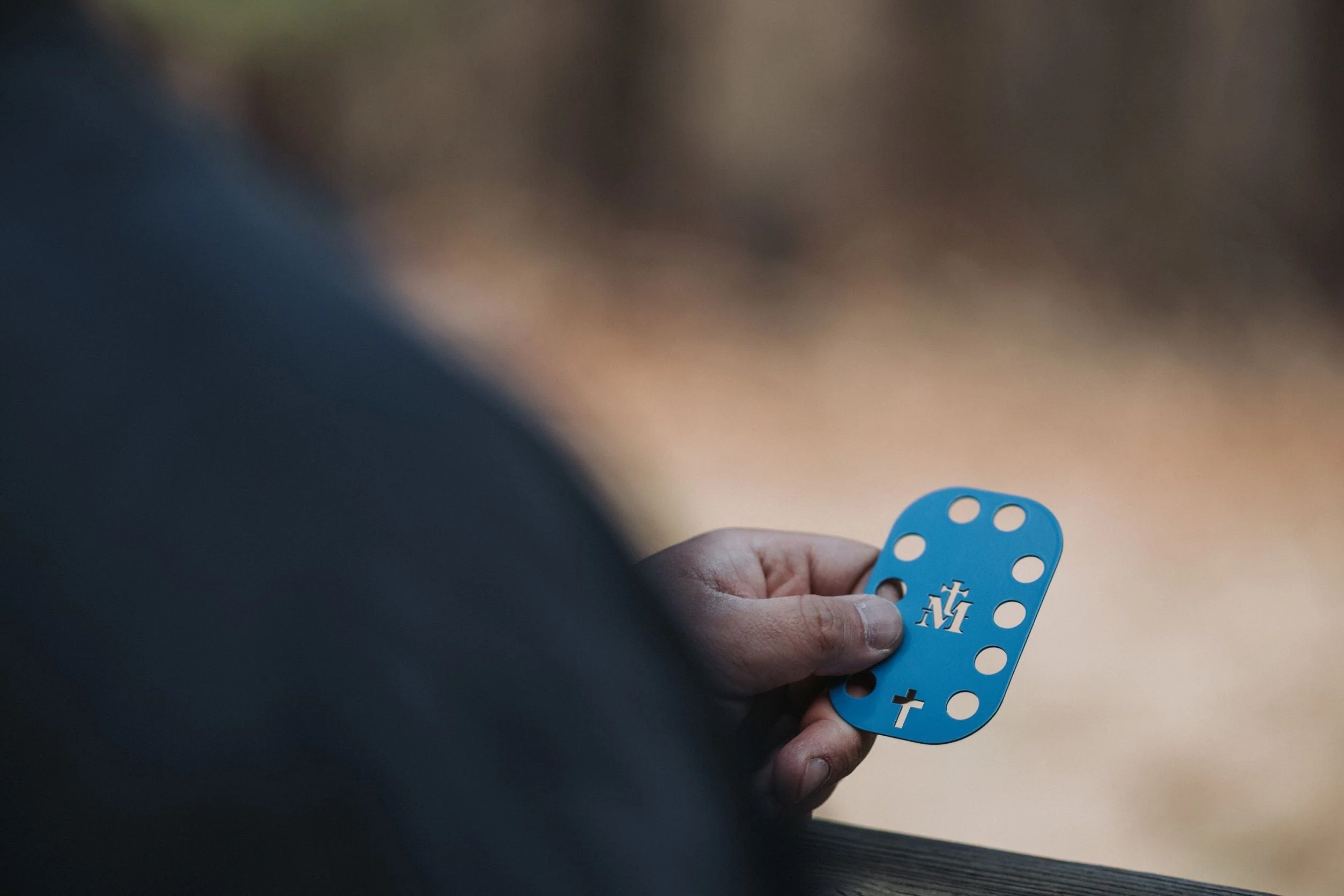 The Rosary Card | Blue - Image 3