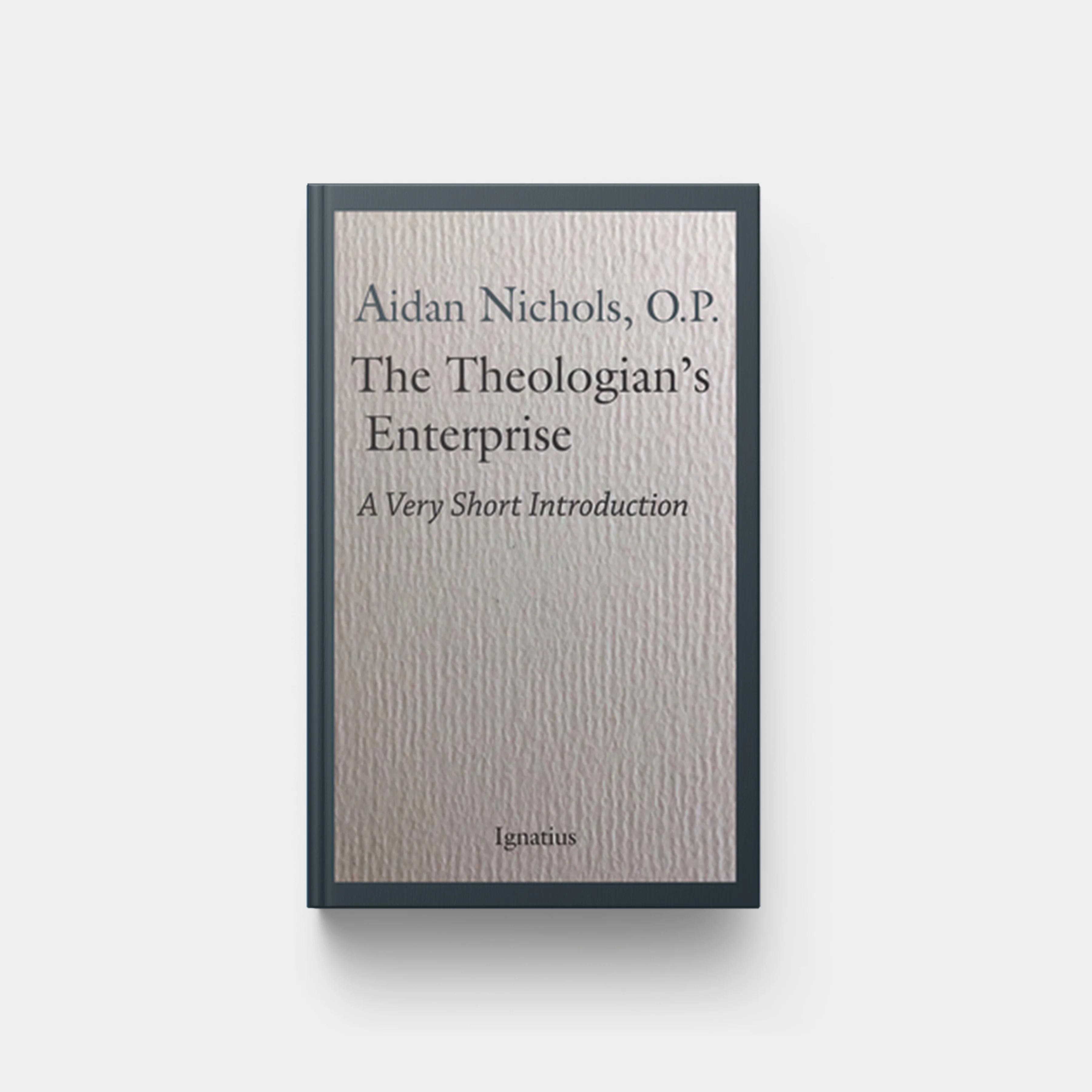 The Theologian's Enterprise: A Very Short Introduction