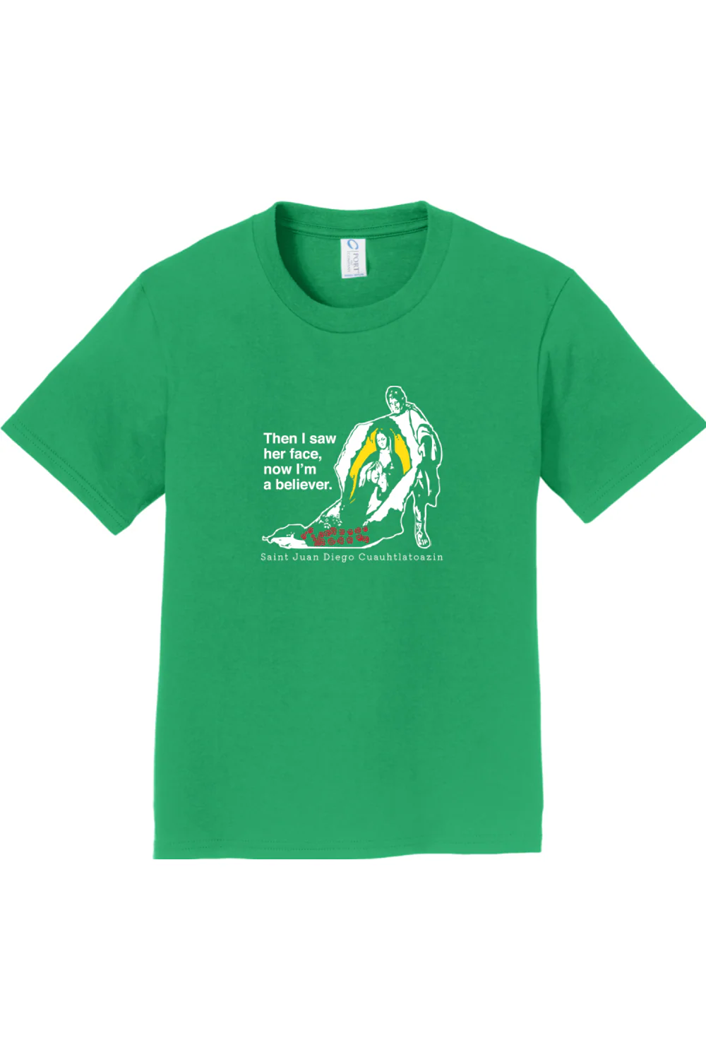 Then I Saw Her Face - St. Juan Diego Youth T-Shirt - Image 2
