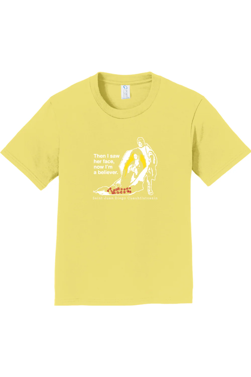 Then I Saw Her Face - St. Juan Diego Youth T-Shirt - Image 7