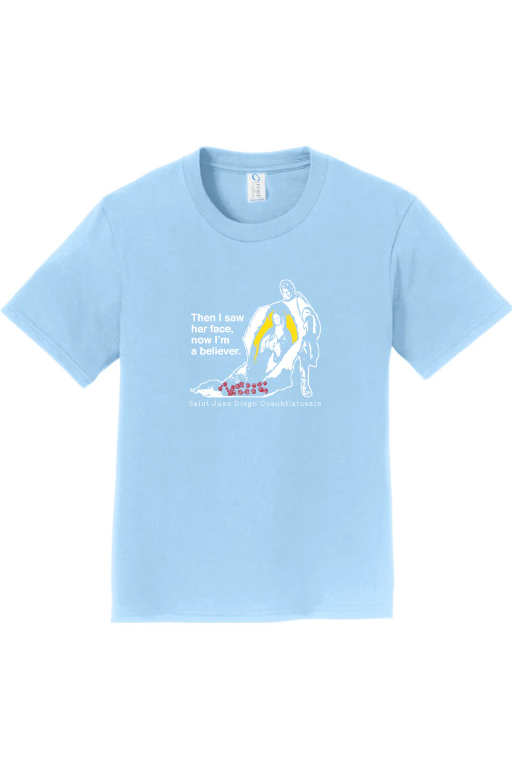 Then I Saw Her Face - St. Juan Diego Youth T-Shirt - Image 8