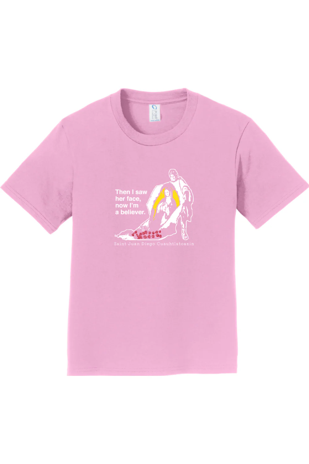 Then I Saw Her Face - St. Juan Diego Youth T-Shirt - Image 9