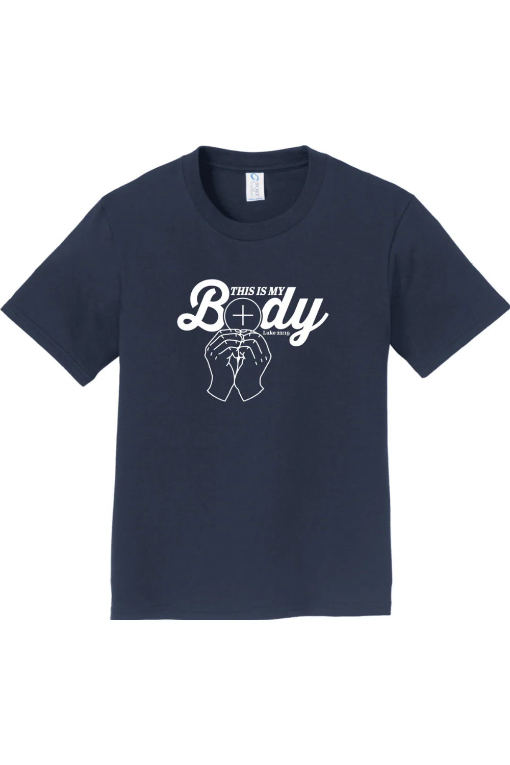 This is My Body Consecration - Luke 2219  - Youth T-Shirt - Image 5