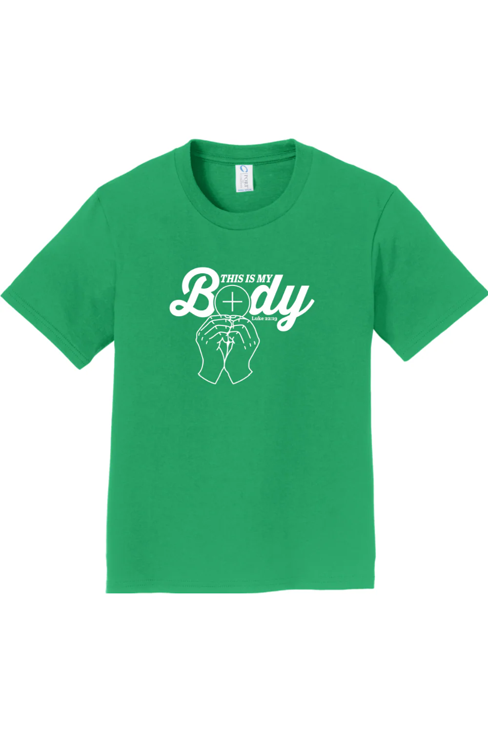This is My Body Consecration - Luke 2219  - Youth T-Shirt - Image 7