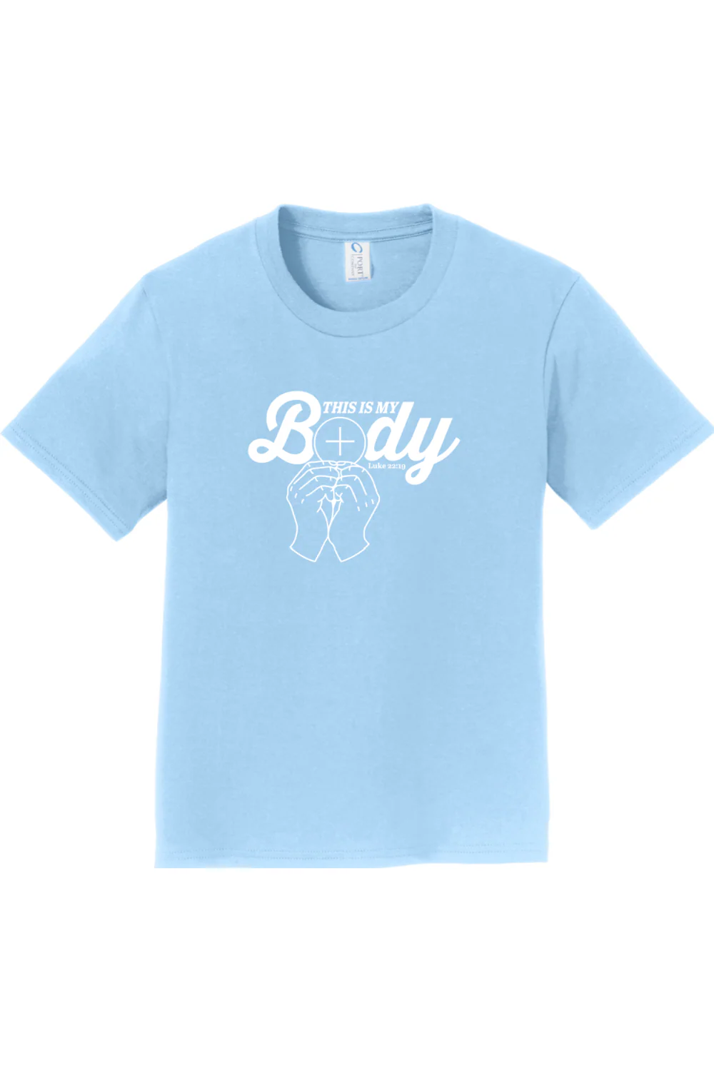 This is My Body Consecration - Luke 2219  - Youth T-Shirt - Image 8