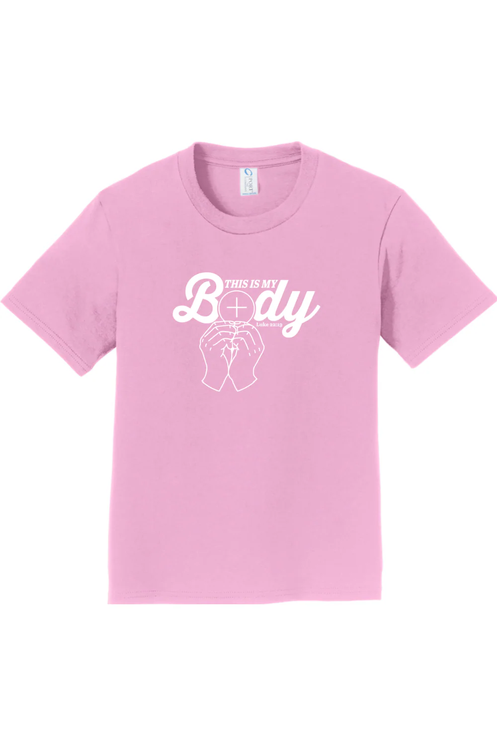 This is My Body Consecration - Luke 2219  - Youth T-Shirt - Image 9