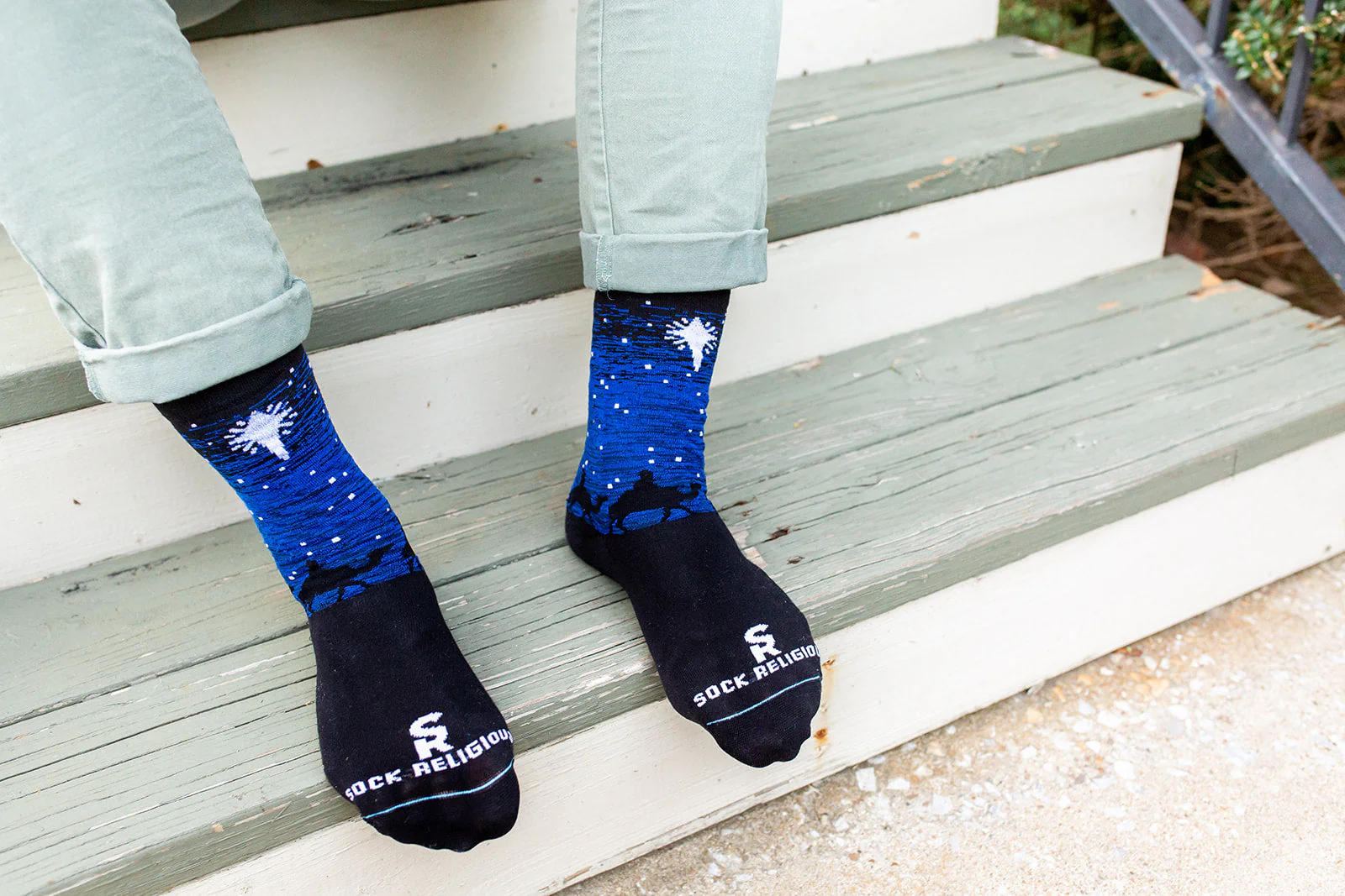 Three Wisemen Adult Socks - Image 5