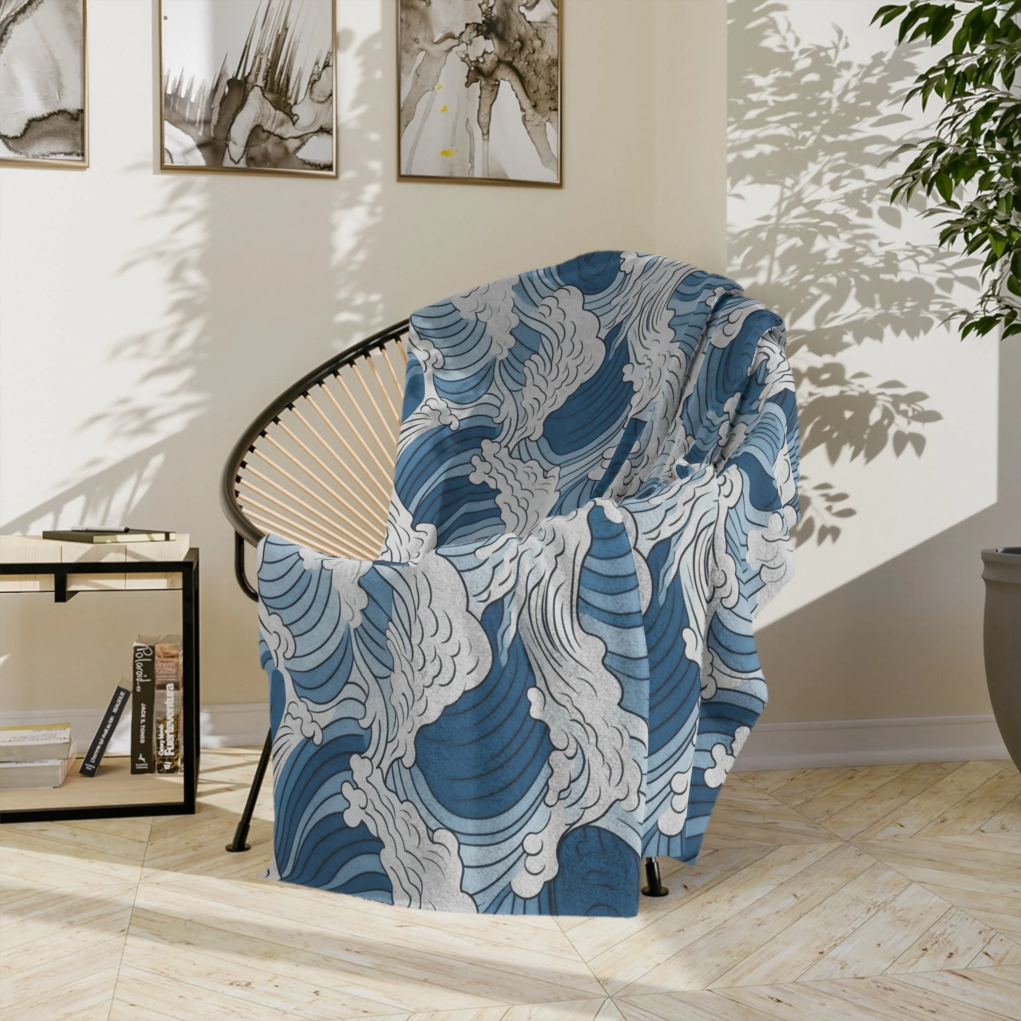 Through The Waters Minky Blanket - Image 10