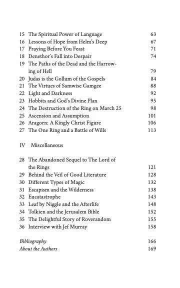 Tolkien & Faith: Essays on Christian Truth in Middle-Earth - Image 3