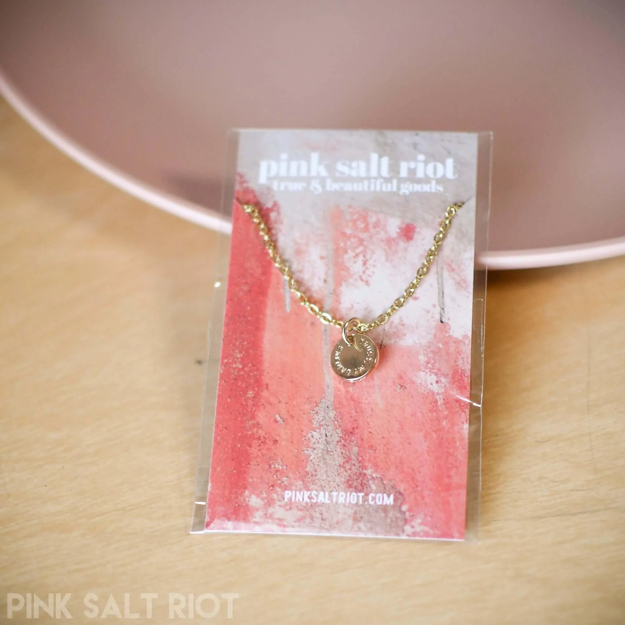 Trust My Darling Gold Necklace - Image 5