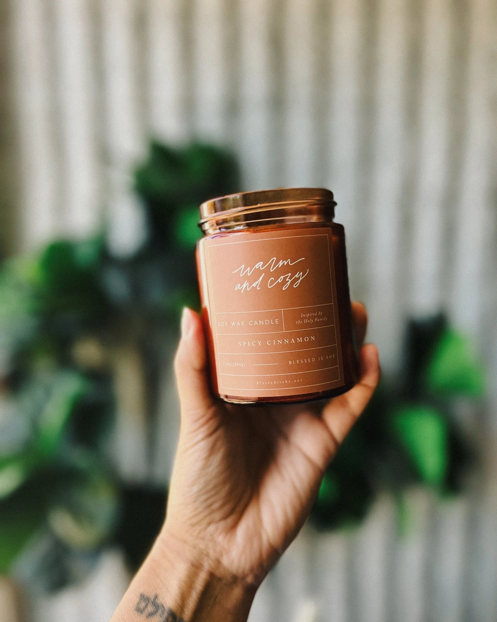 Warm & Cozy // Saintly Scents Candle inspired by the Holy Family - Image 5