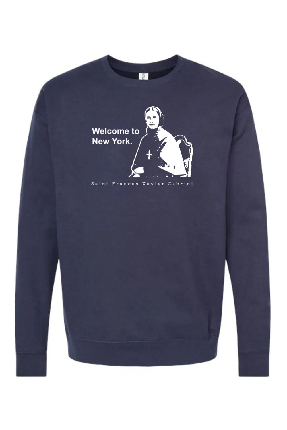 Welcome to New York - St. Frances Cabrini Crewneck Sweatshirt - Image 10