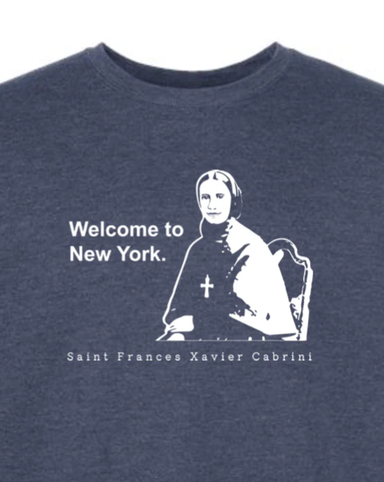 Welcome to New York - St. Frances Cabrini Crewneck Sweatshirt - Image 2