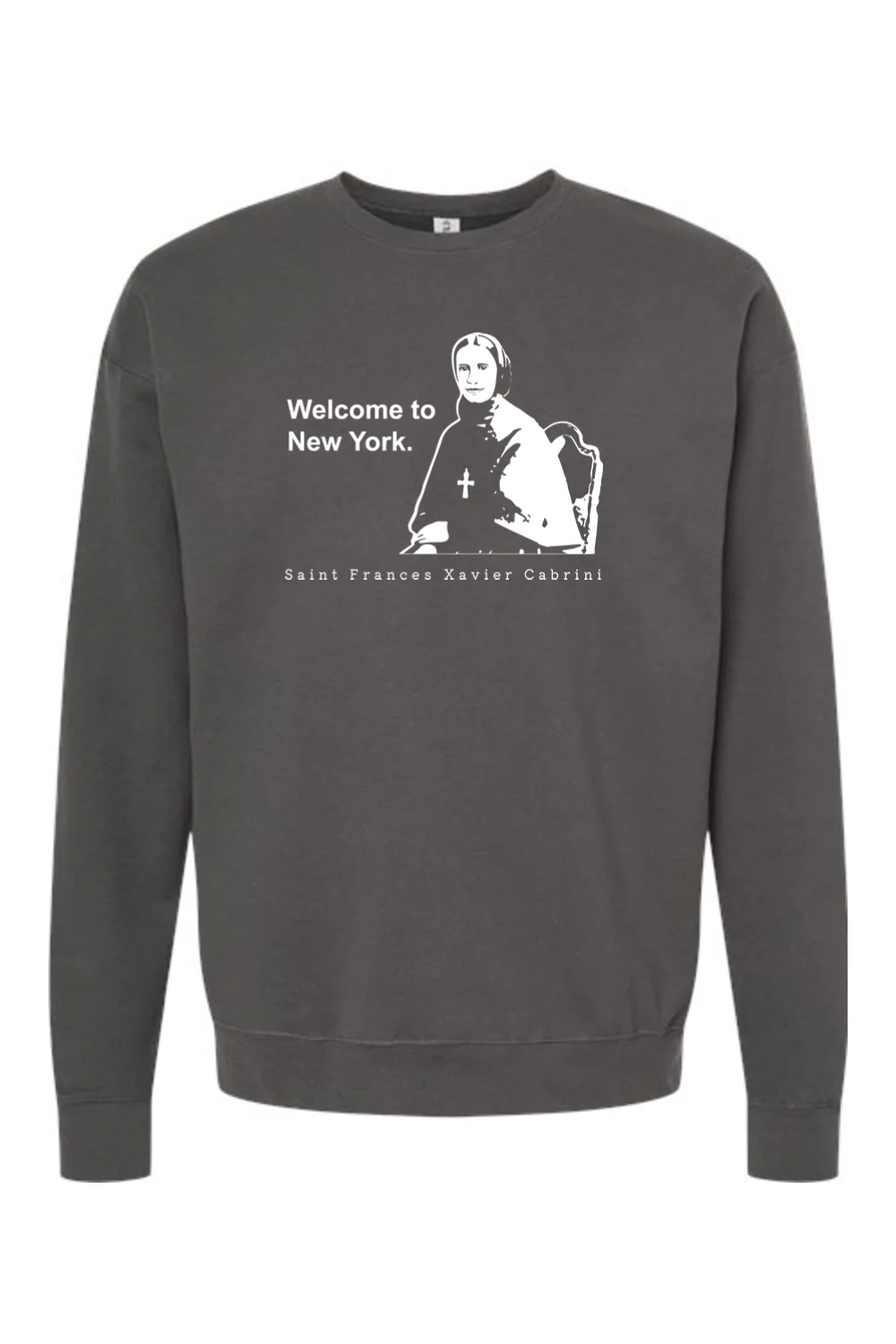 Welcome to New York - St. Frances Cabrini Crewneck Sweatshirt - Image 6