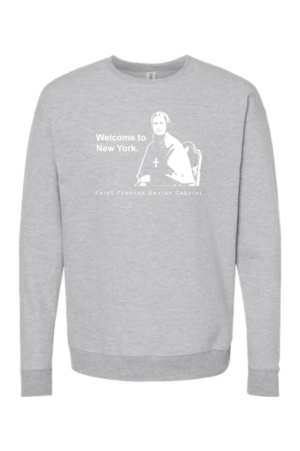 Welcome to New York - St. Frances Cabrini Crewneck Sweatshirt - Image 8
