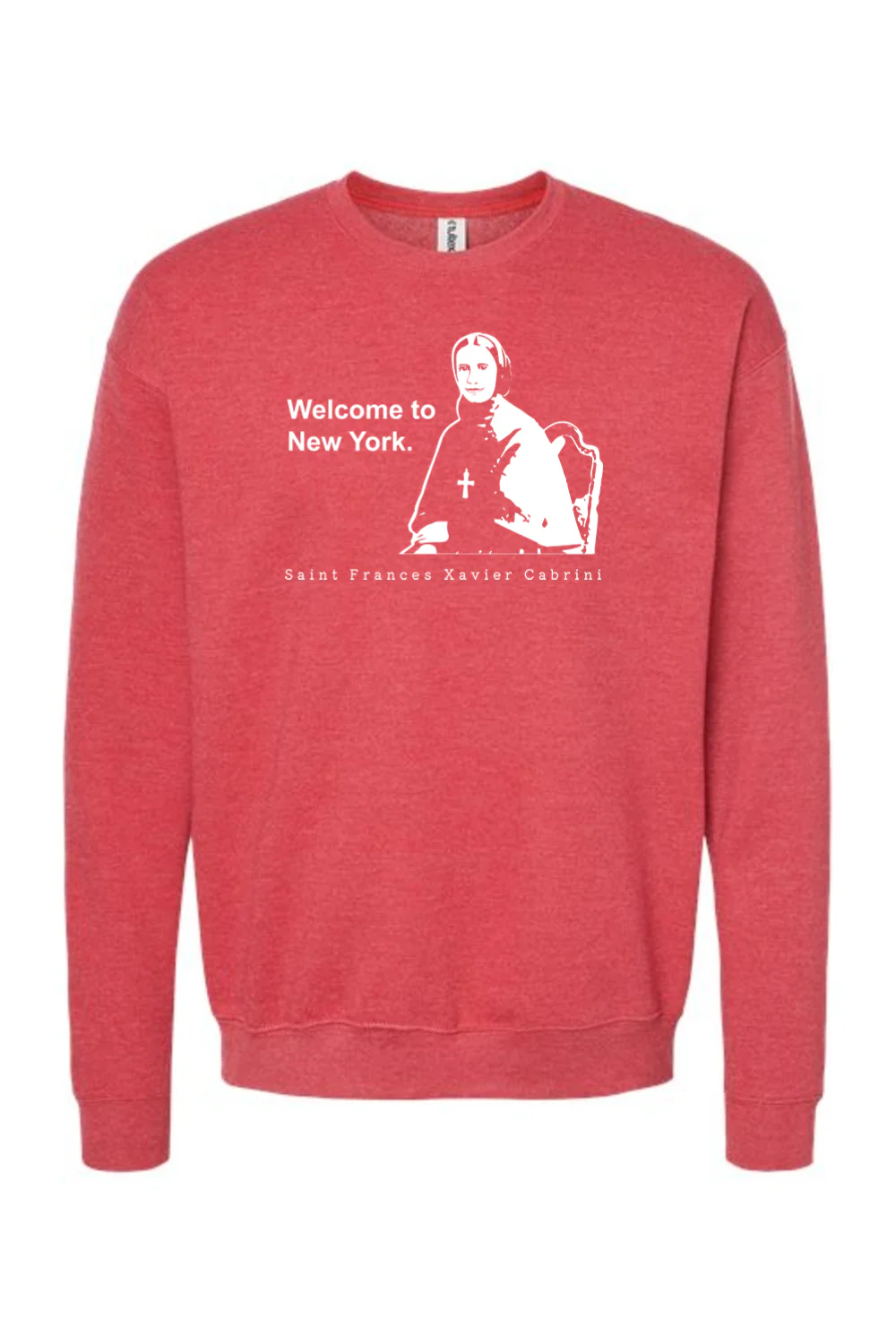 Welcome to New York - St. Frances Cabrini Crewneck Sweatshirt - Image 9
