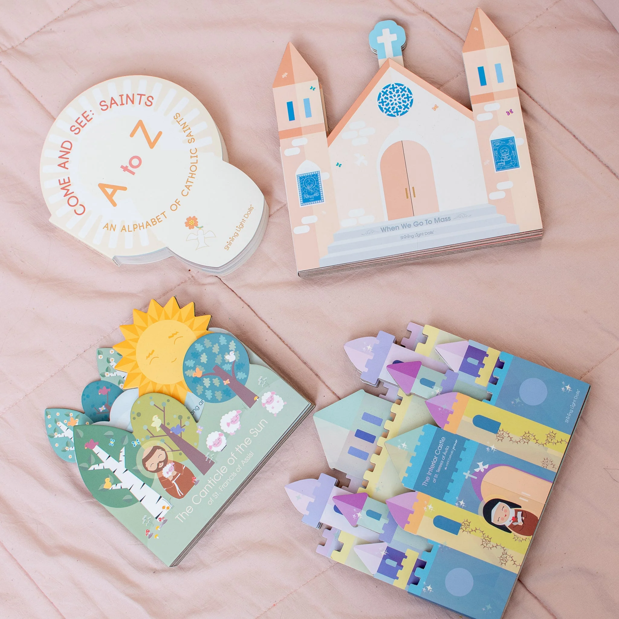 When We Go to Mass - shaped board book - Image 7