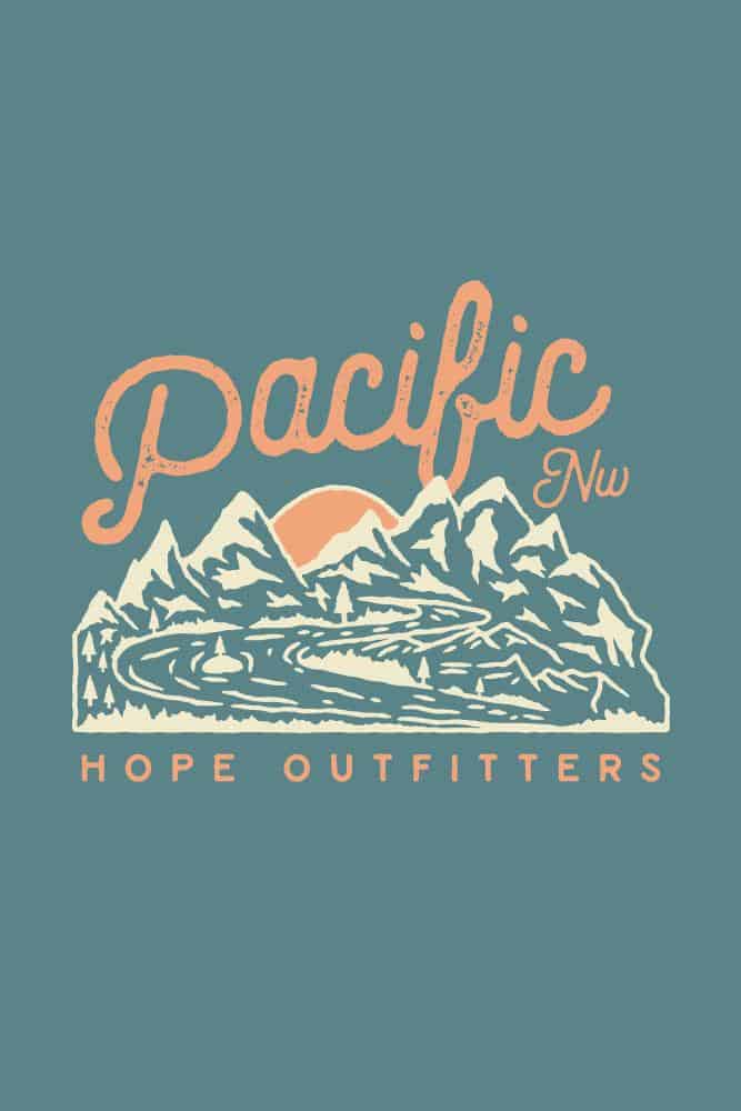 Womens Hope PNW Flowy Muscle Tank - Image 4