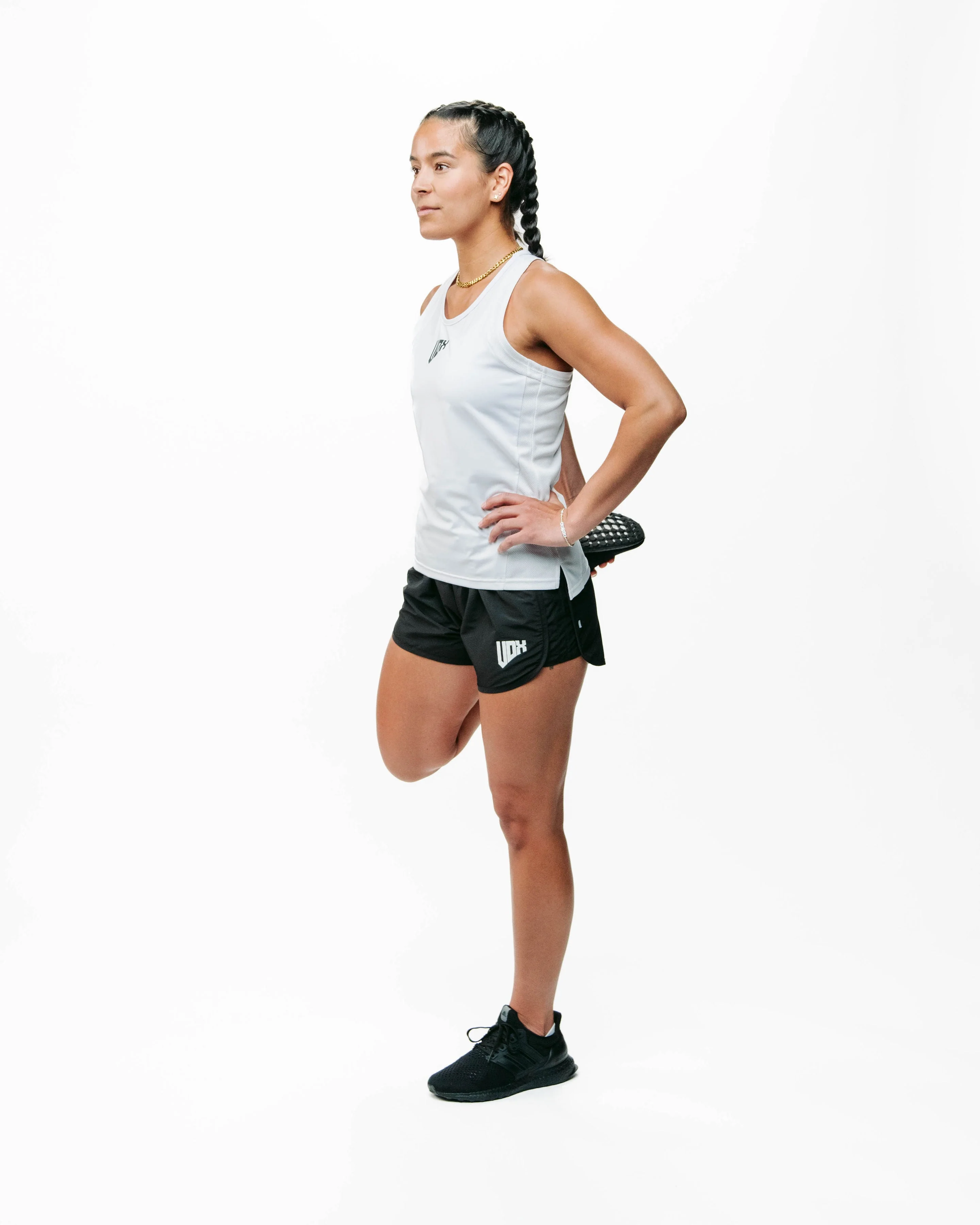 WOMEN'S "PURPOSE" TRAINING SHORTS BLACK - Image 5