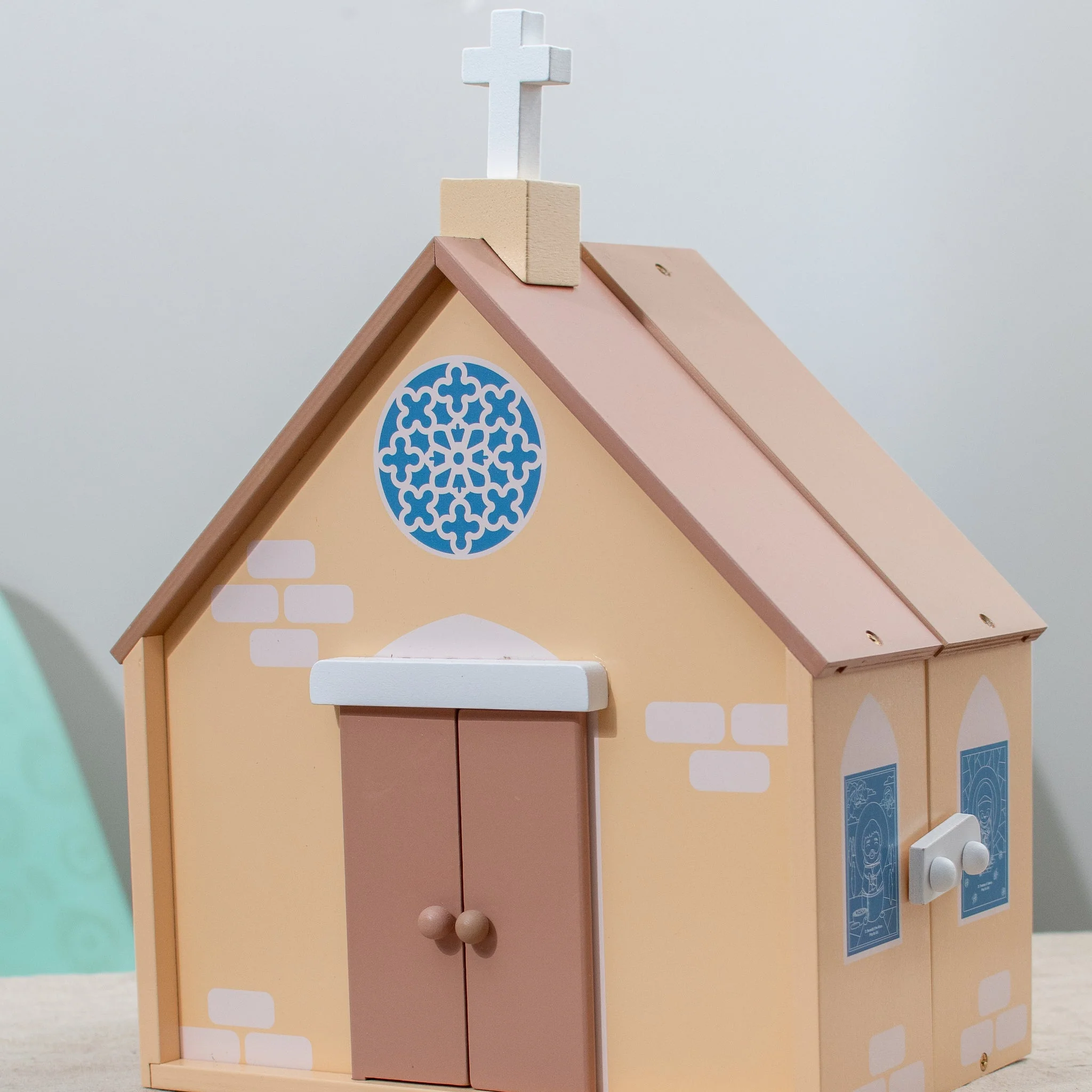 Wooden Catholic Church Playset - Image 7