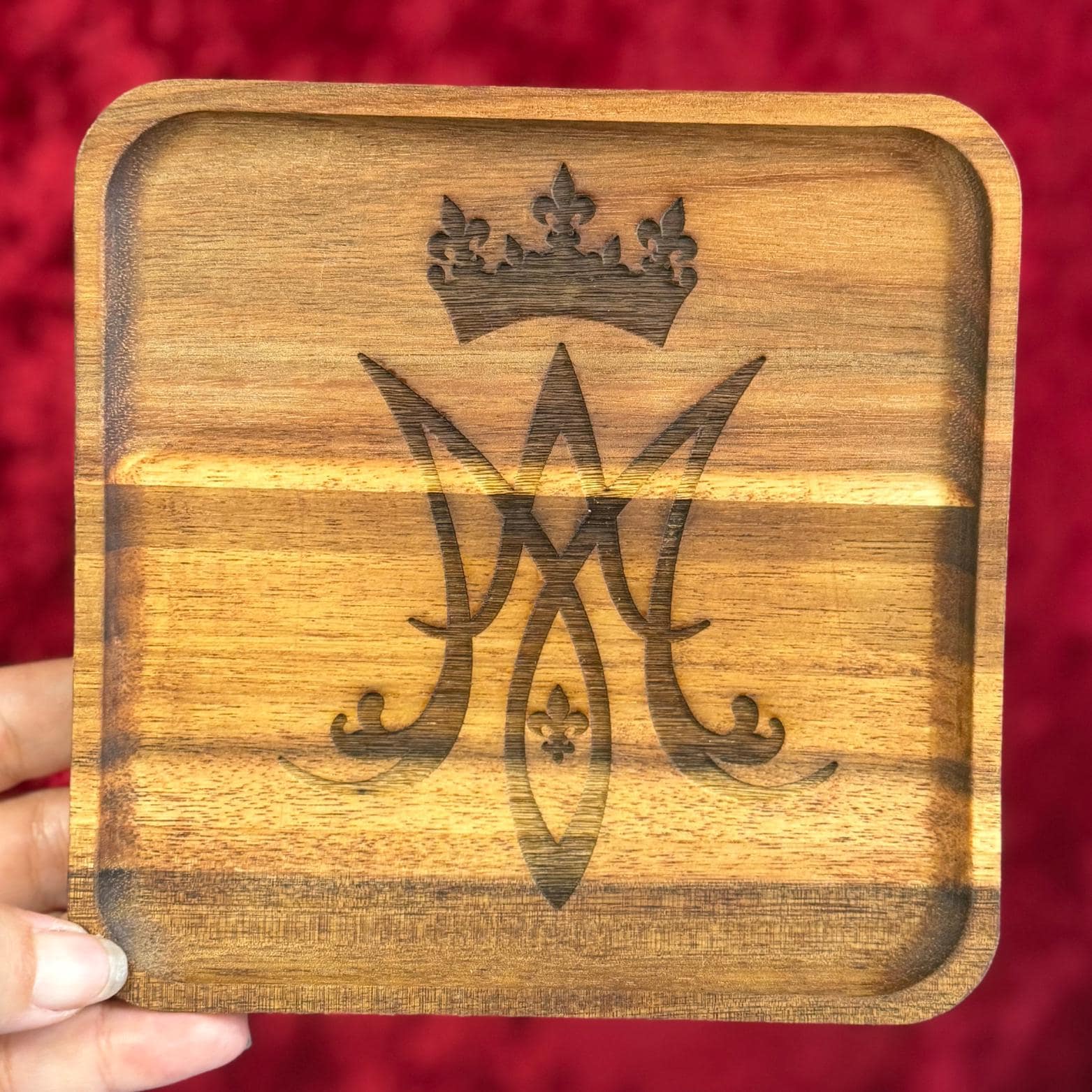 Wooden Rosary Dish - Image 12