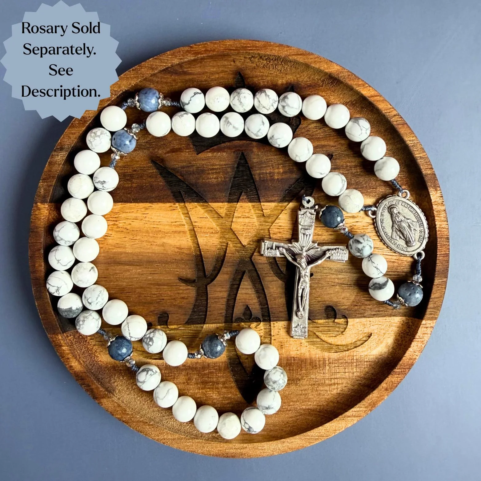 Wooden Rosary Dish - Image 6