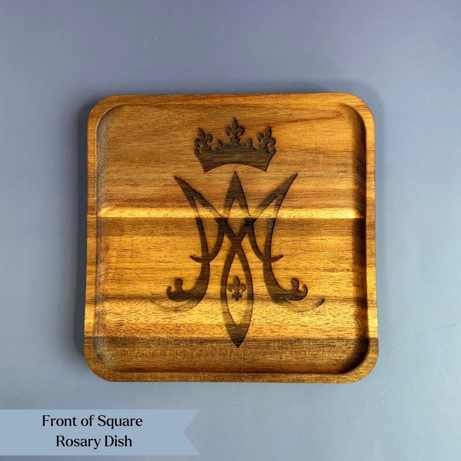 Wooden Rosary Dish - Image 8