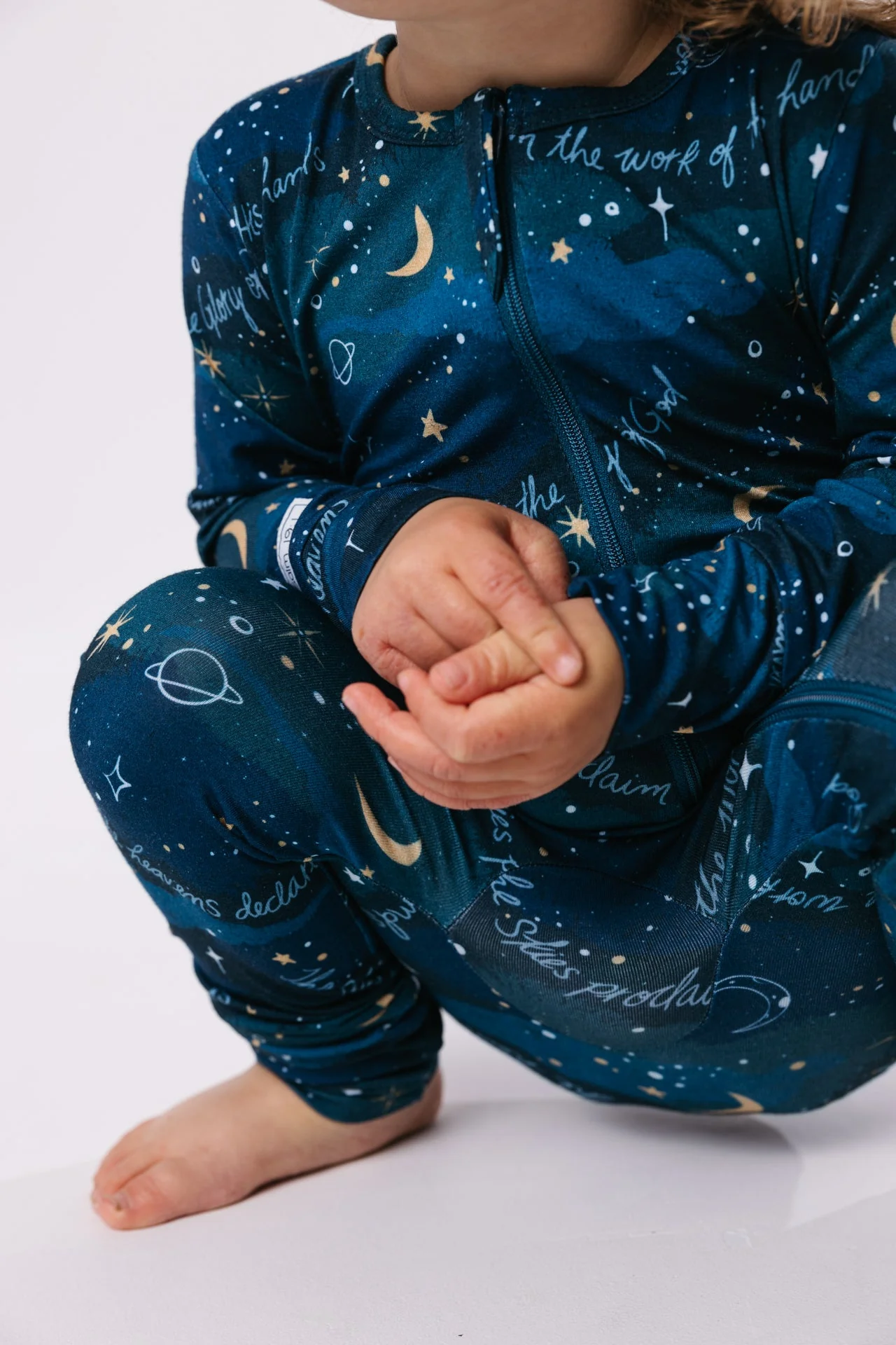 Work of His Hands Footless Onesie Bamboo - Image 9