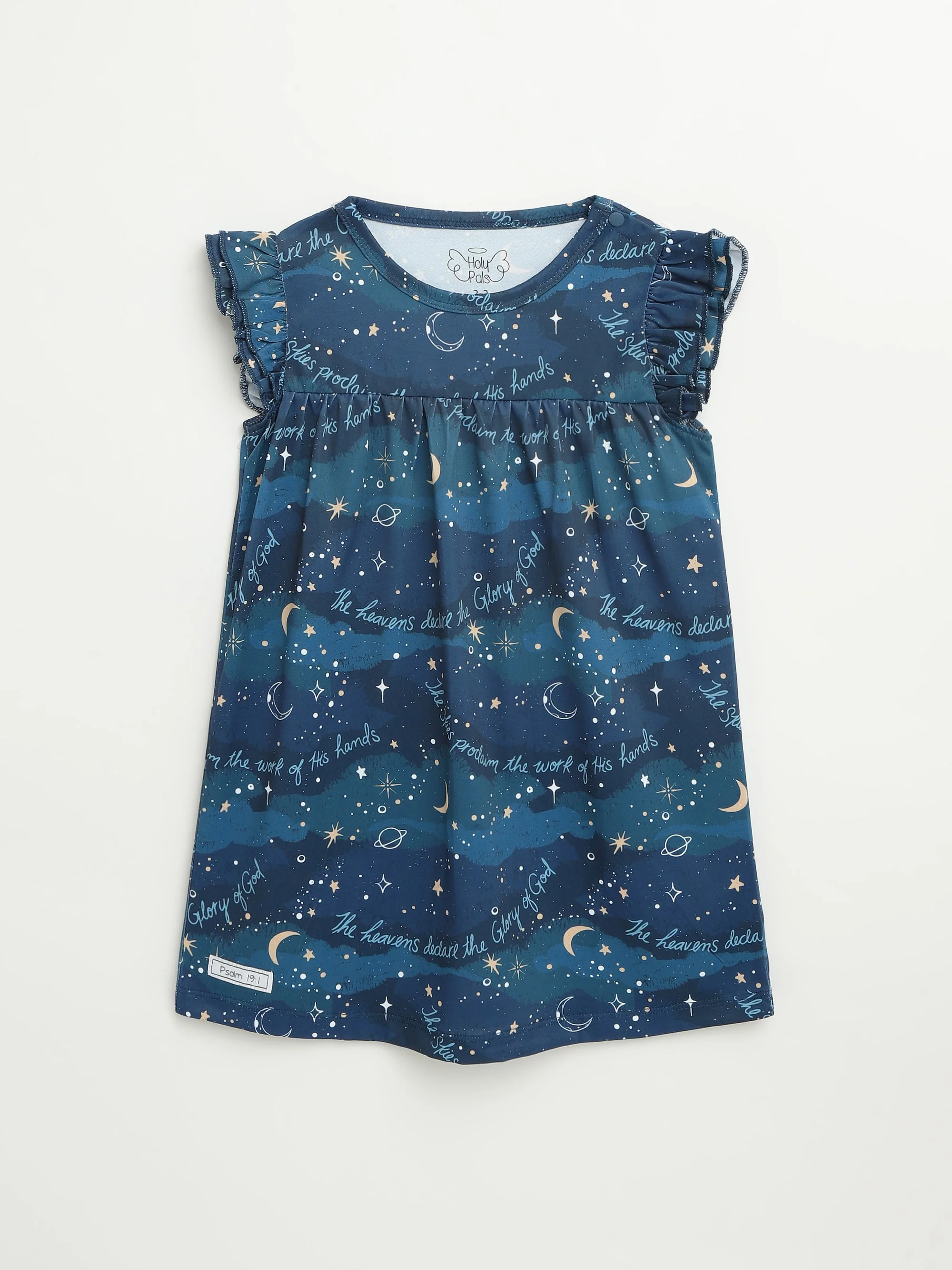 Work of His Hands PJ Girls Nightgown Polyester