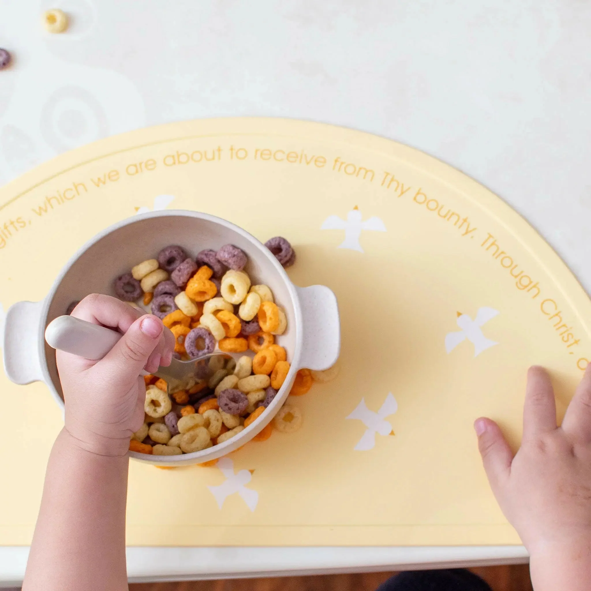 Yellow Holy Spirit Silicone Grace Placemat - Image 2