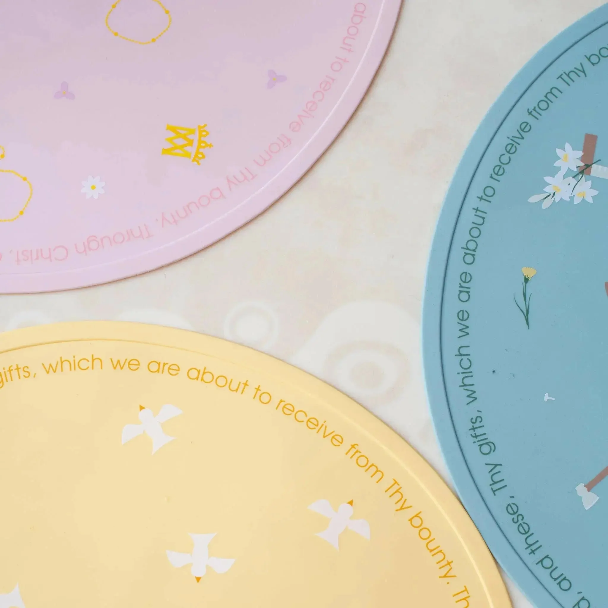 Yellow Holy Spirit Silicone Grace Placemat - Image 4