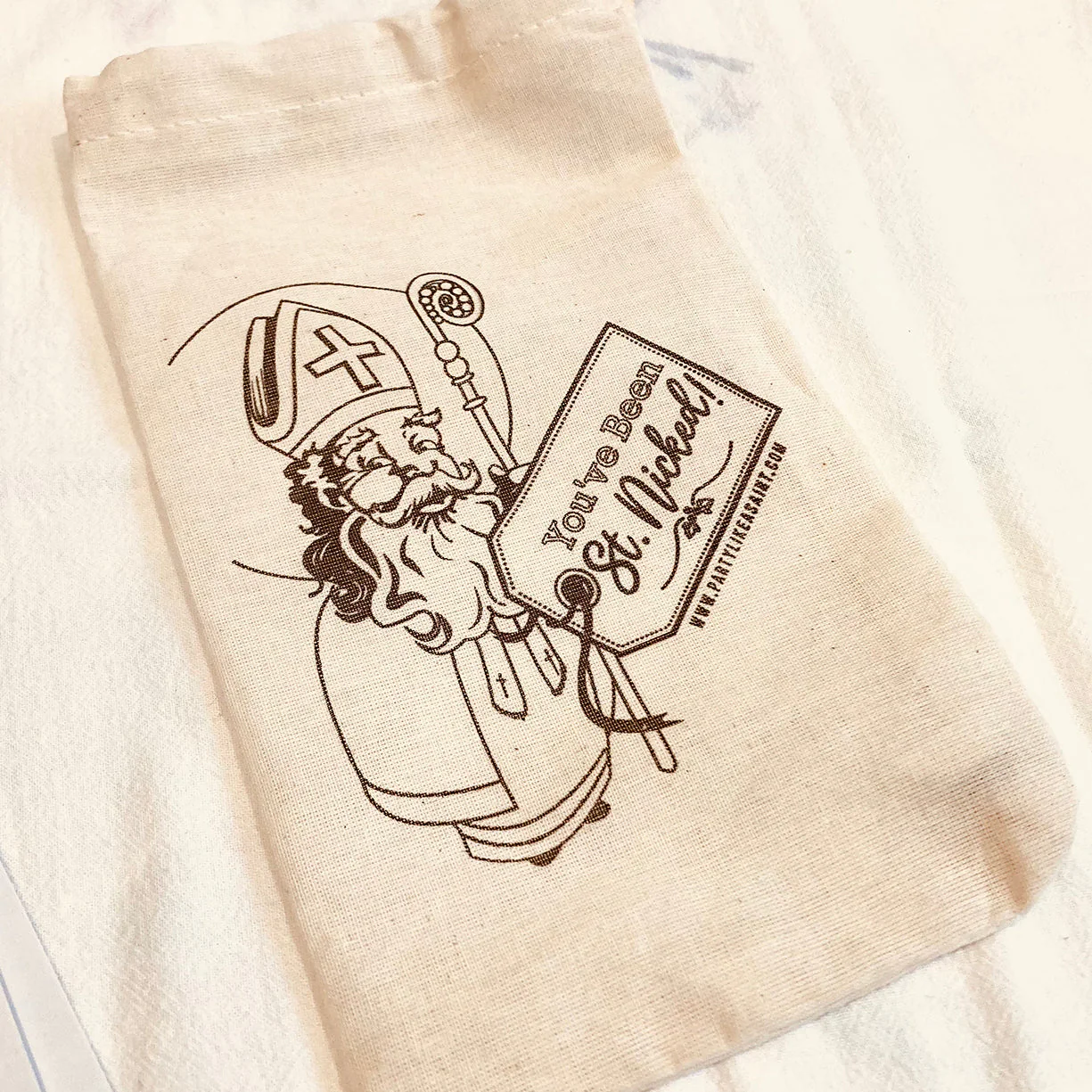You’ve Been St. Nicked! Advent & Christmas Gift Bags – Made in the USA (Co) - Image 3